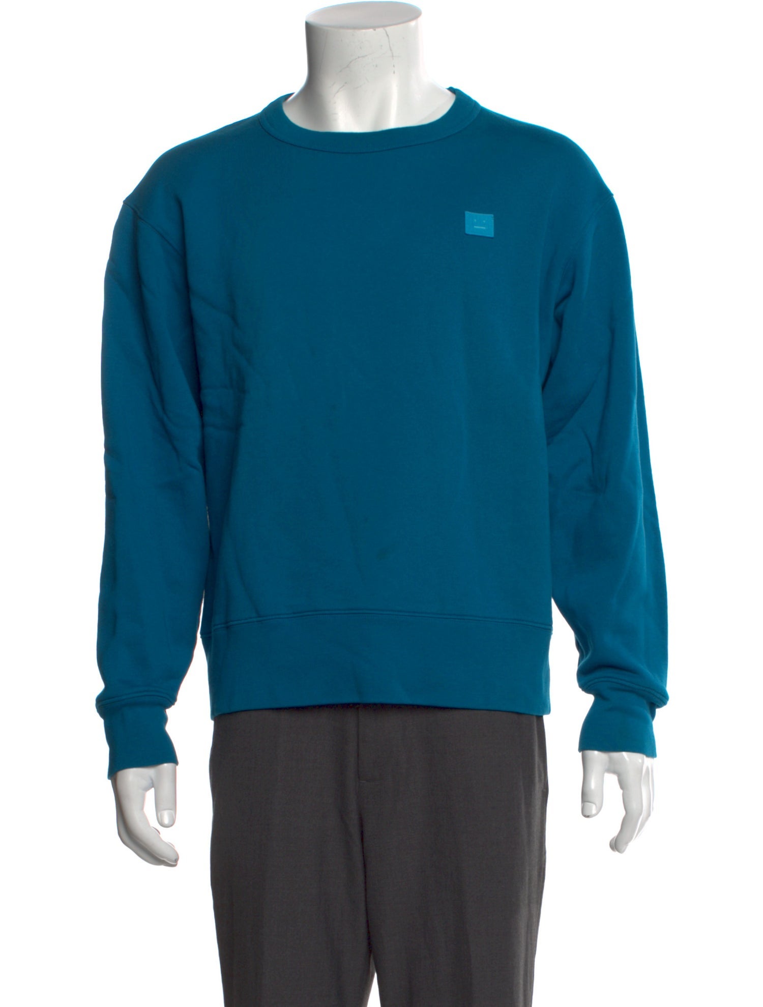 Acne Studios Crew Neck Long Sleeve Sweatshirt