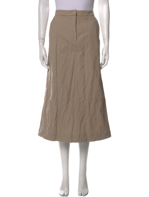 Acne Studios Ruffle Embellishment Midi Length Skirt