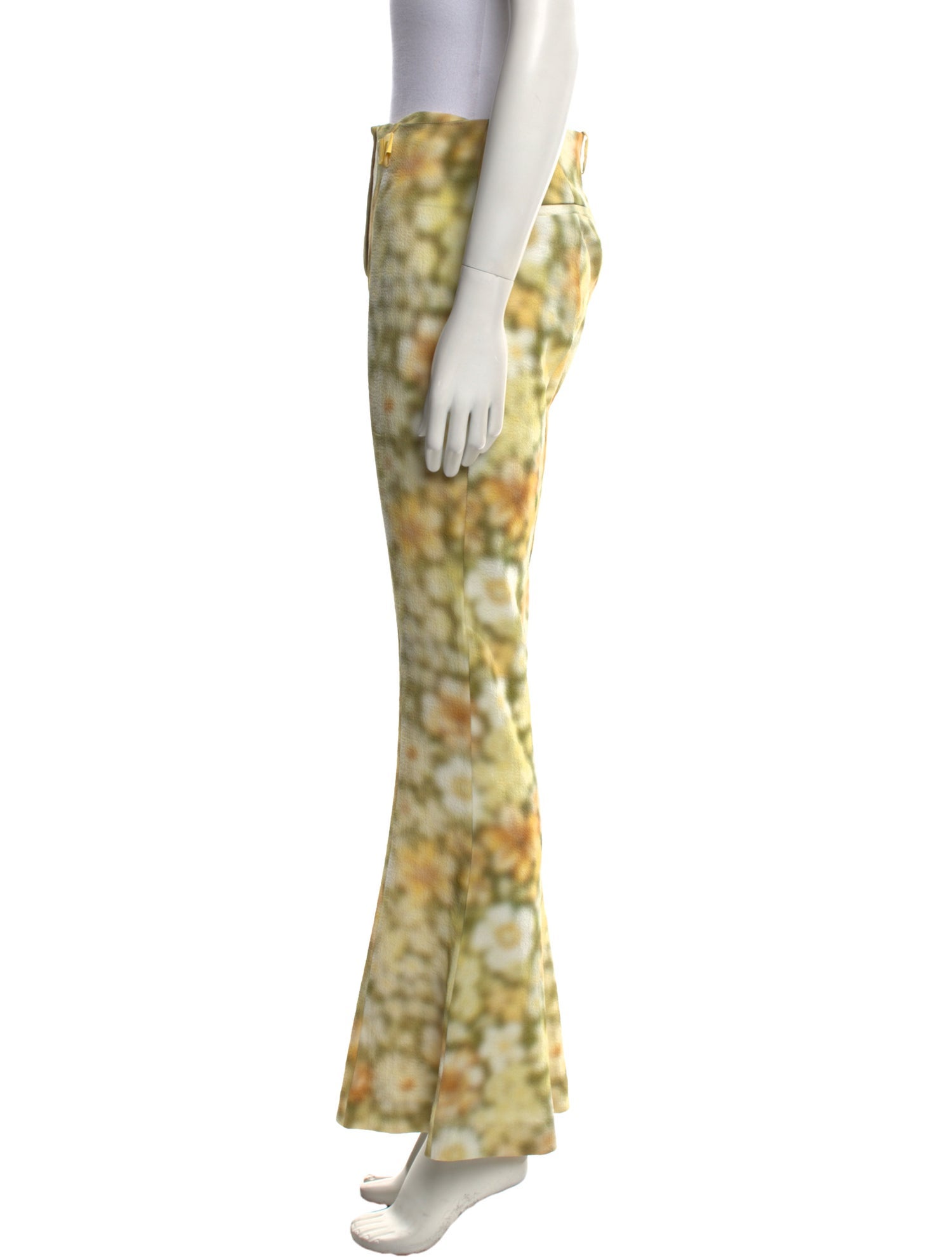 Acne Studios Printed Wide Leg Pants