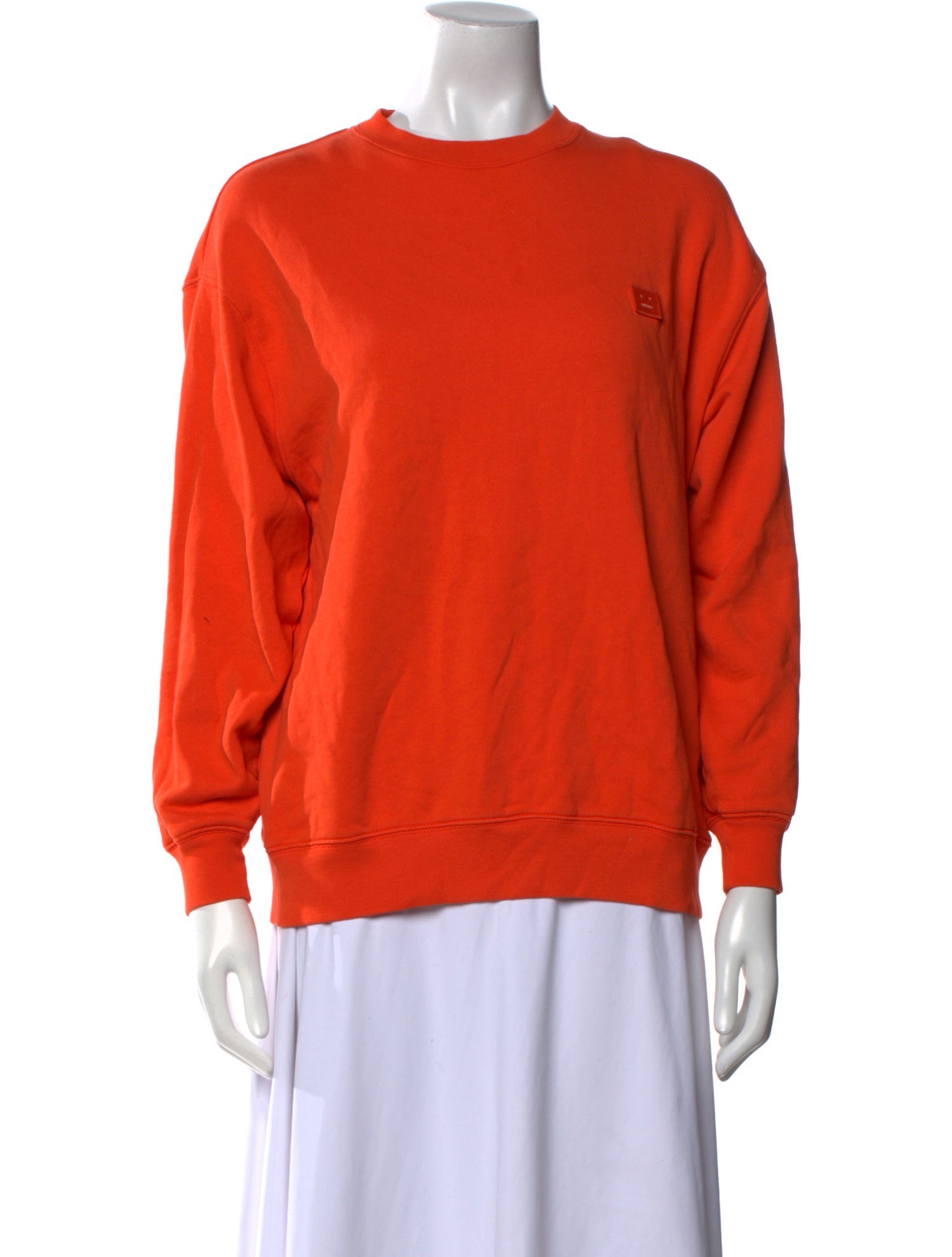 Acne Studios Crew Neck Long Sleeve Sweatshirt