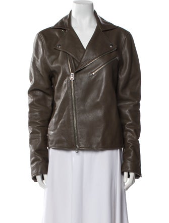 Acne Studios Leather Biker Jacket