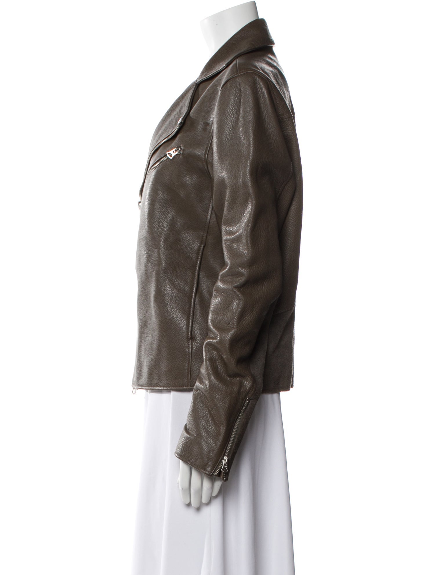 Acne Studios Leather Biker Jacket