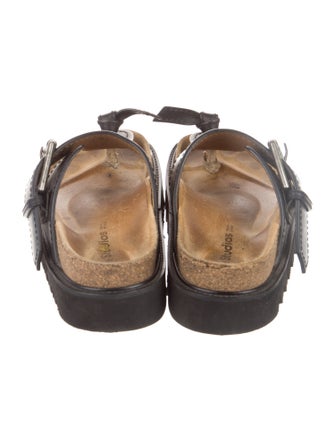 Acne Studios Leather Slides