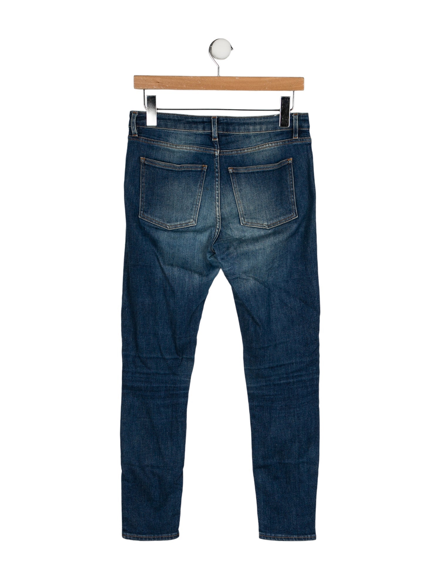 Acne Studios Mid-Rise Skinny Leg Jeans
