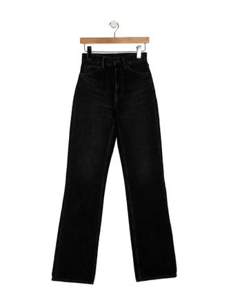 Acne Studios High-Rise Straight Leg Jeans