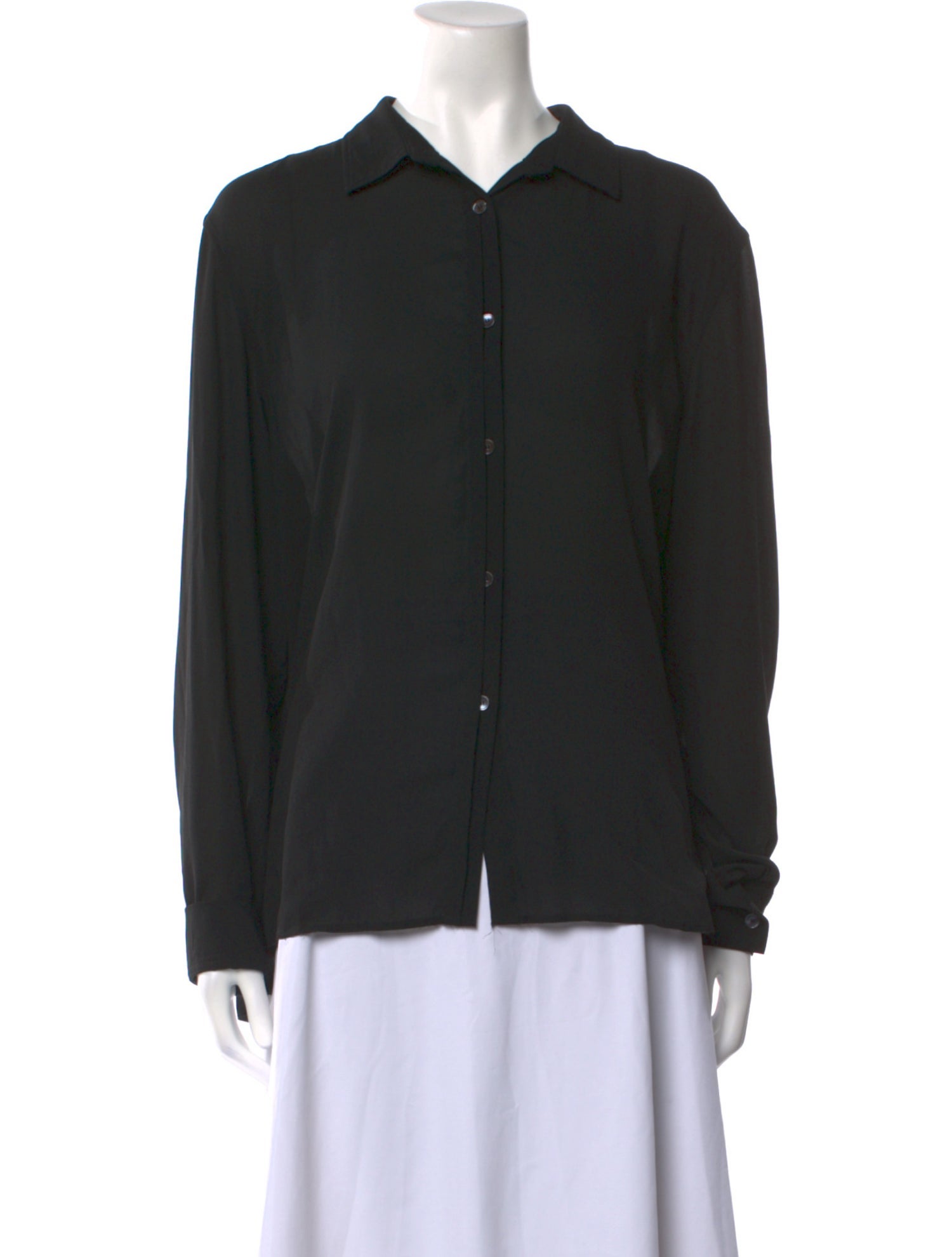 Acne Studios Long Sleeve Button-Up Top