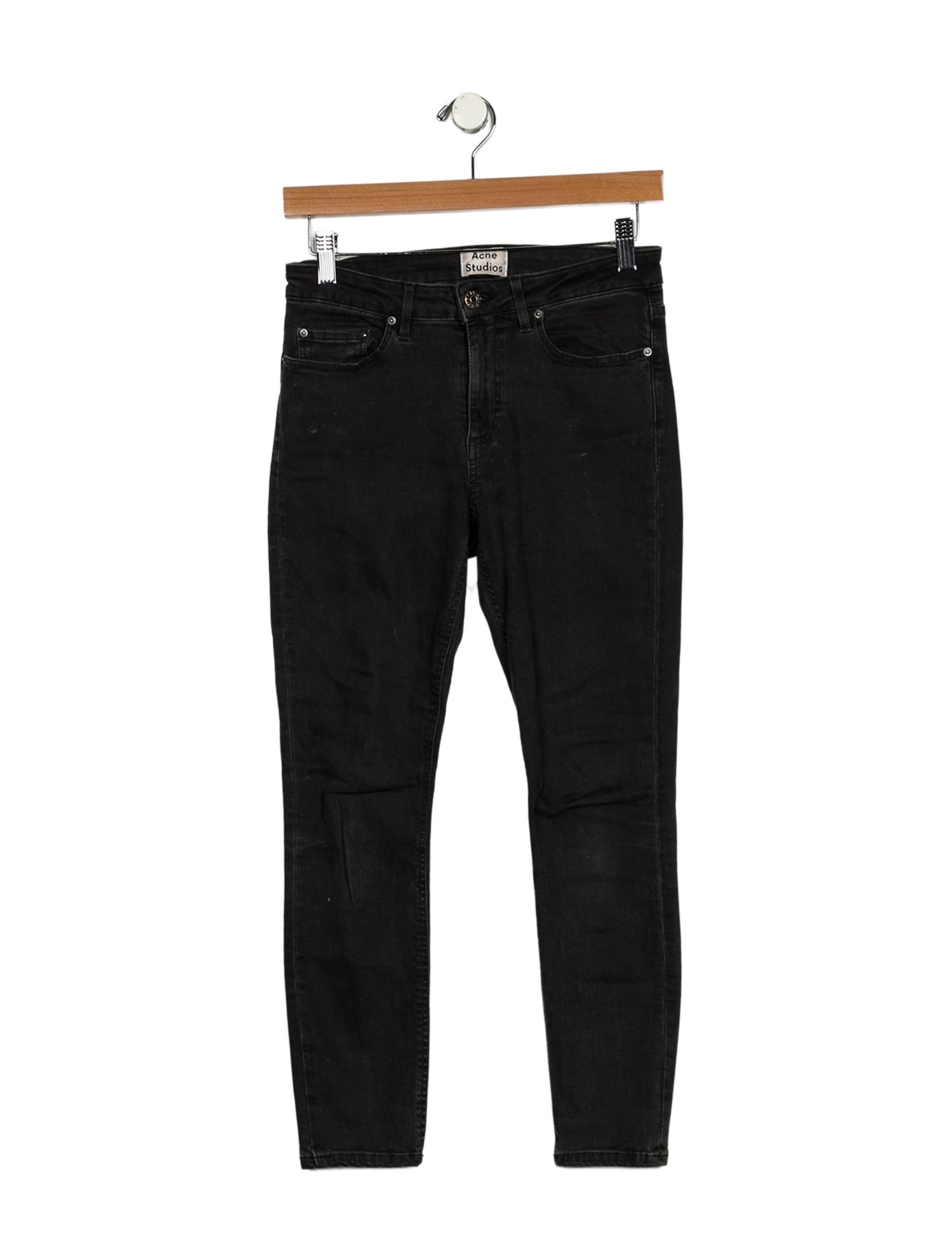 Acne Studios Mid-Rise Skinny Leg Jeans