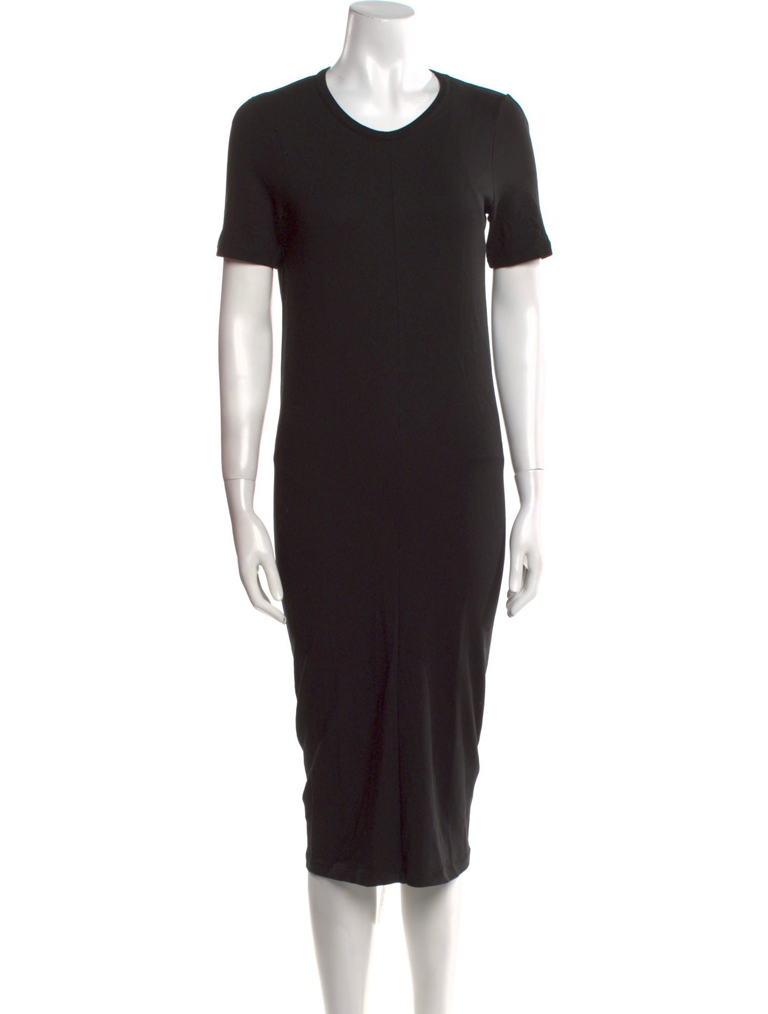 Acne Studios Crew Neck Midi Length Dress