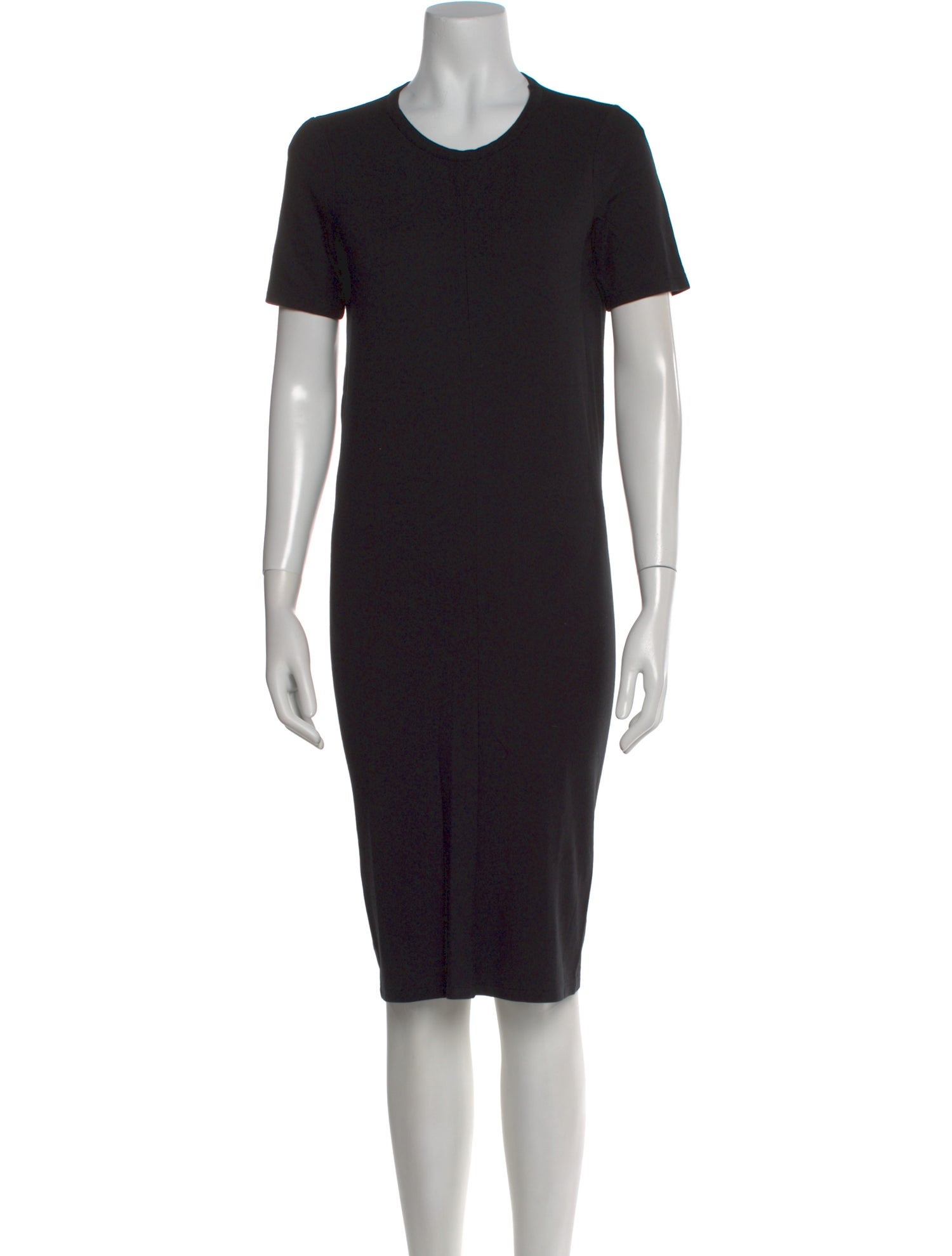 Acne Studios Crew Neck Knee-Length Dress