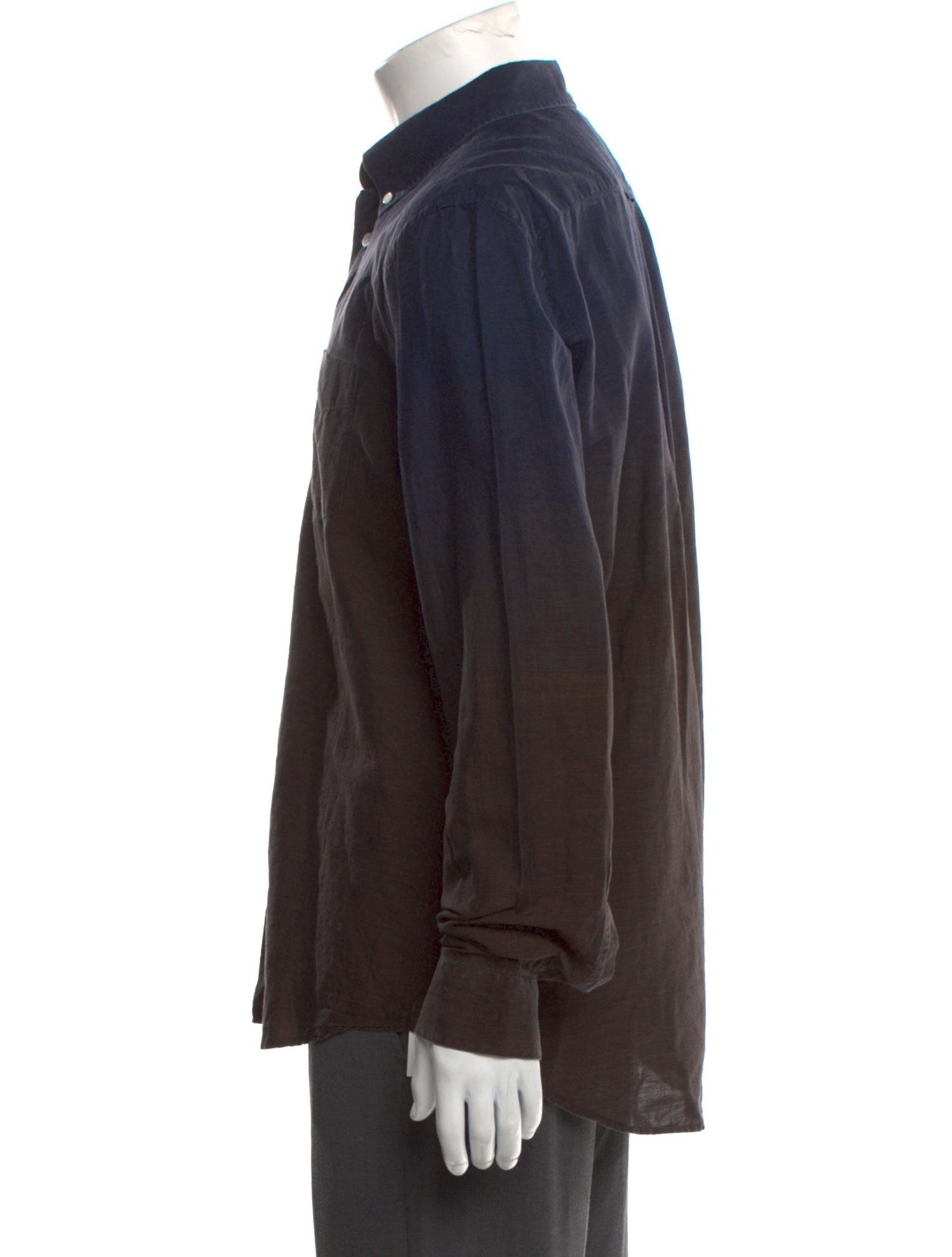 Acne Studios Isherwood Degrade Linen Shirt