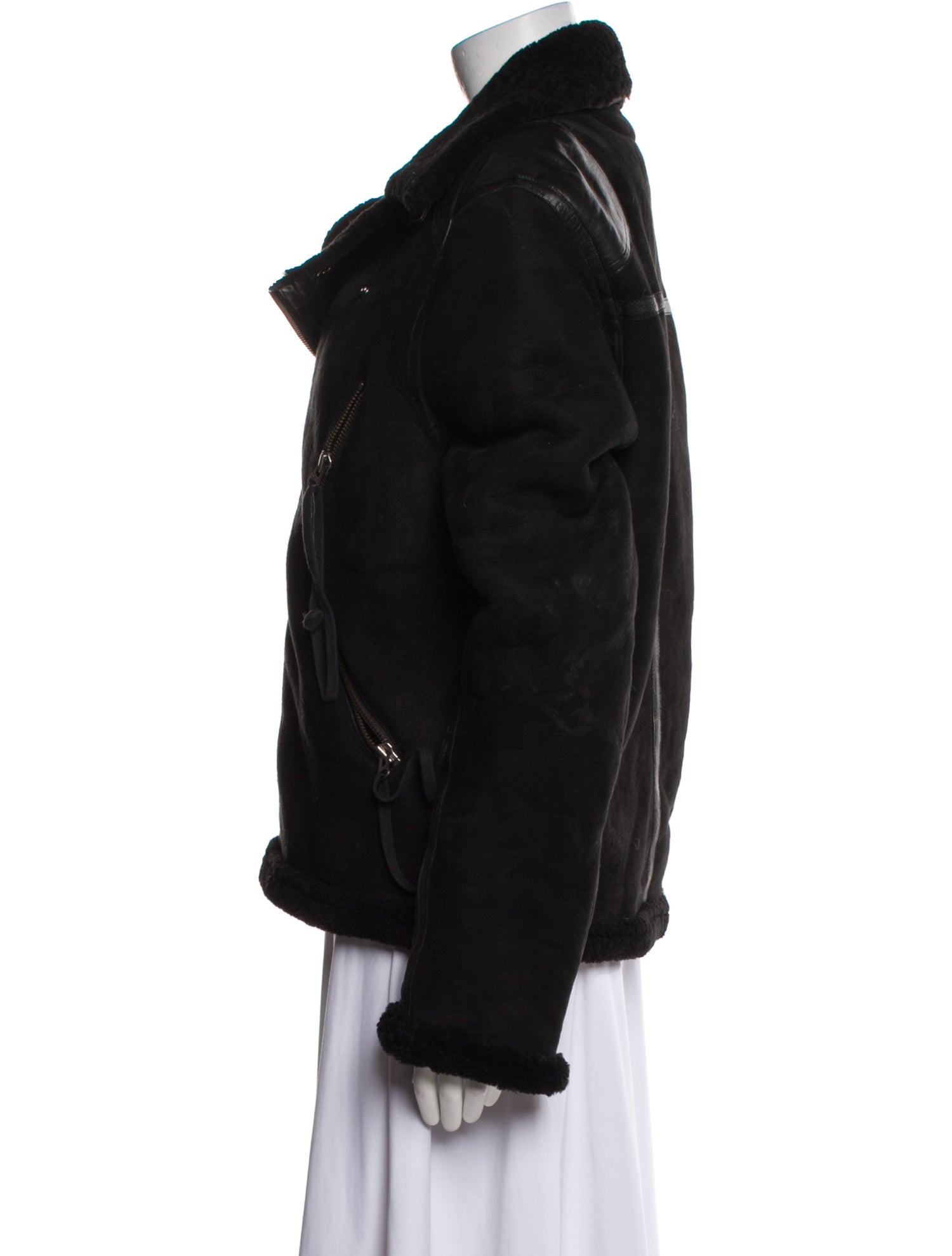 Acne Studios Shearling Fur Jacket