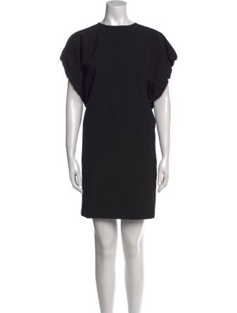 Acne Studios Crew Neck Mini Dress