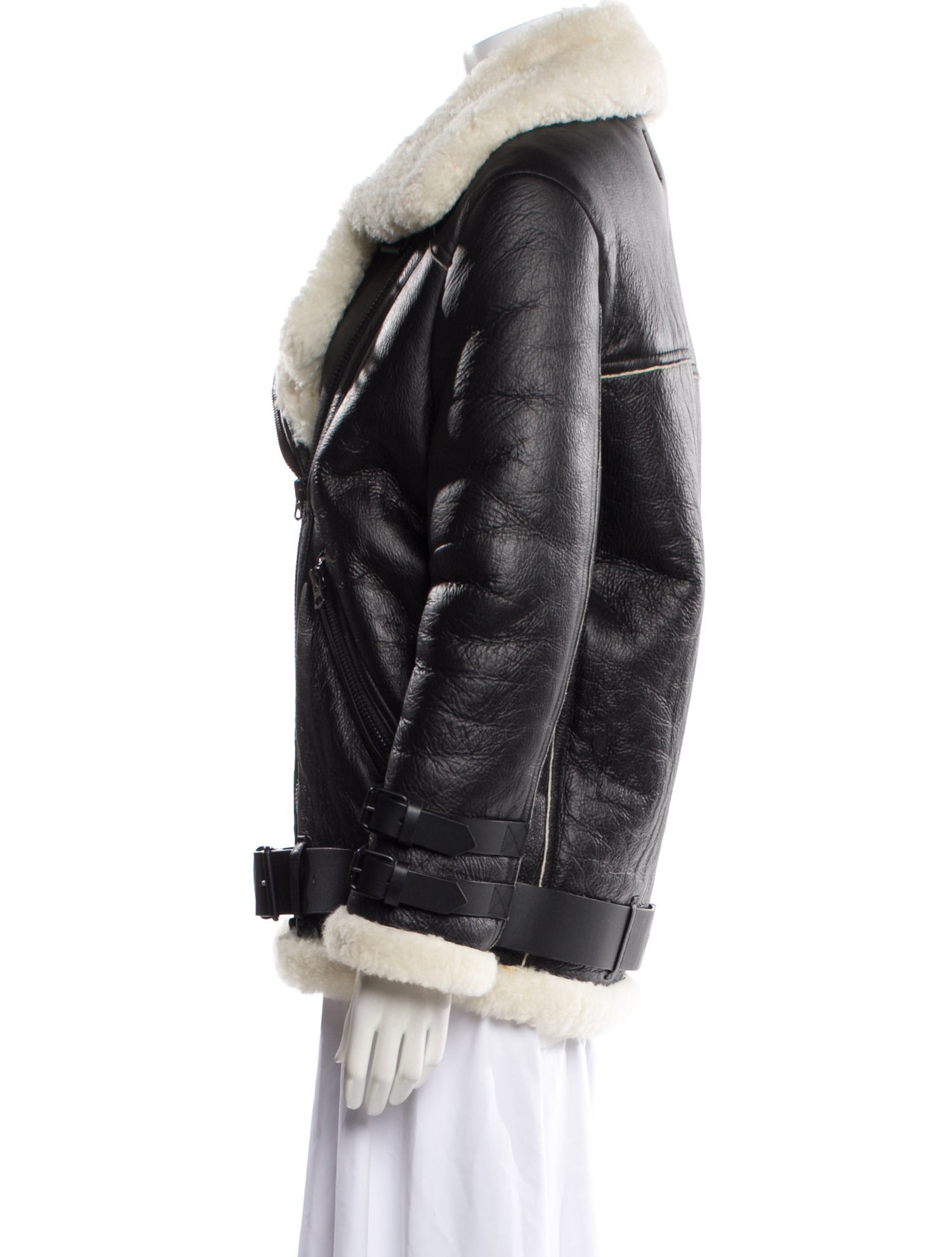 Acne Studios Shearling Fur Jacket