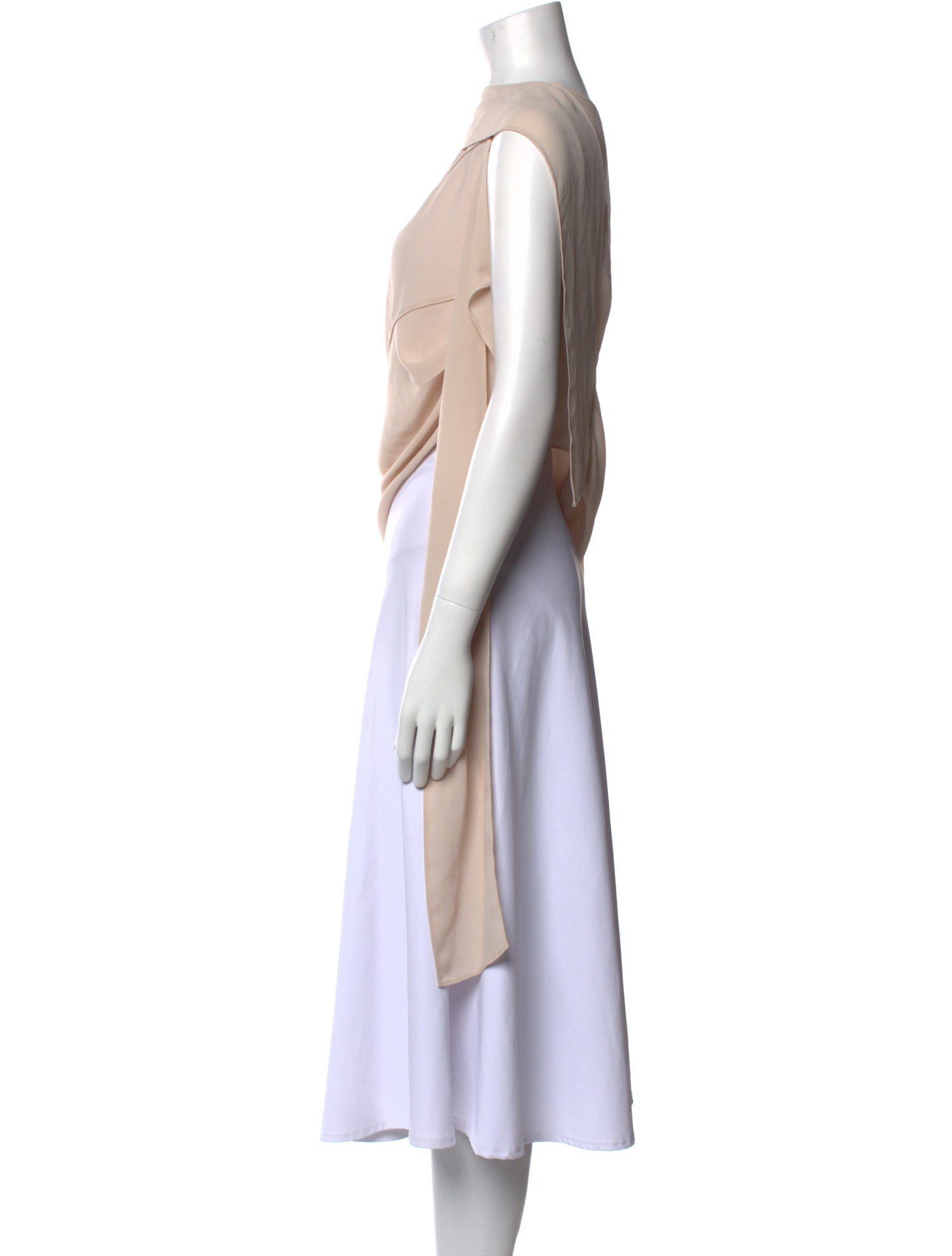 Acne Studios Bateau Neckline Sleeveless Tunic