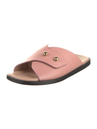 Acne Studios Leather Slides