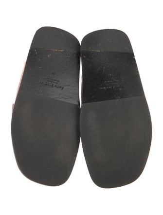 Acne Studios Leather Slides