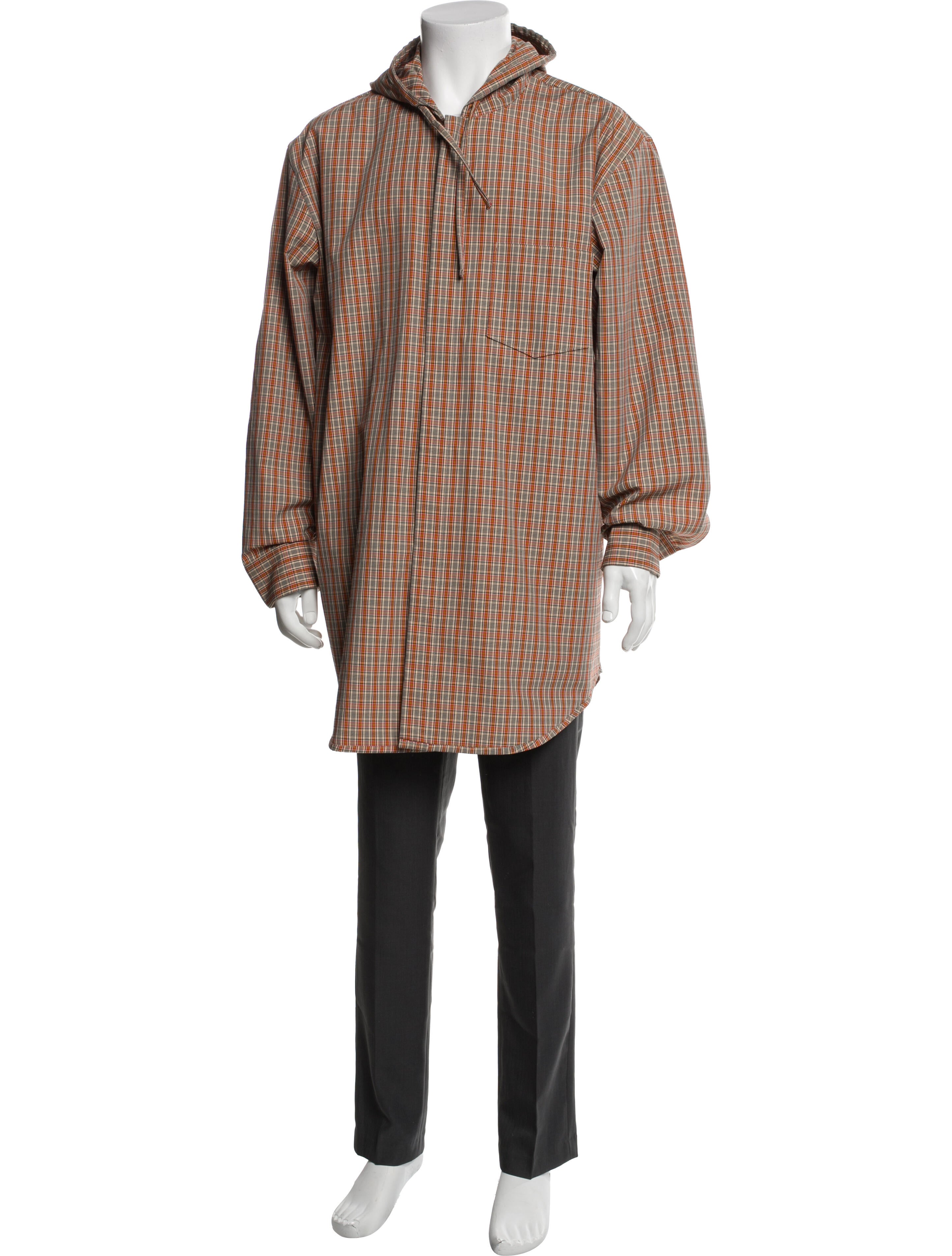 Acne Studios Plaid Print Parka