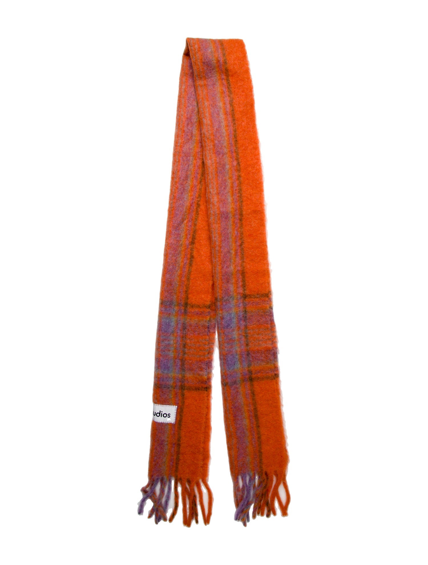 Acne Studios Alpaca Striped Scarf