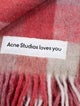 Acne Studios Alpaca Blend Throw Blanket