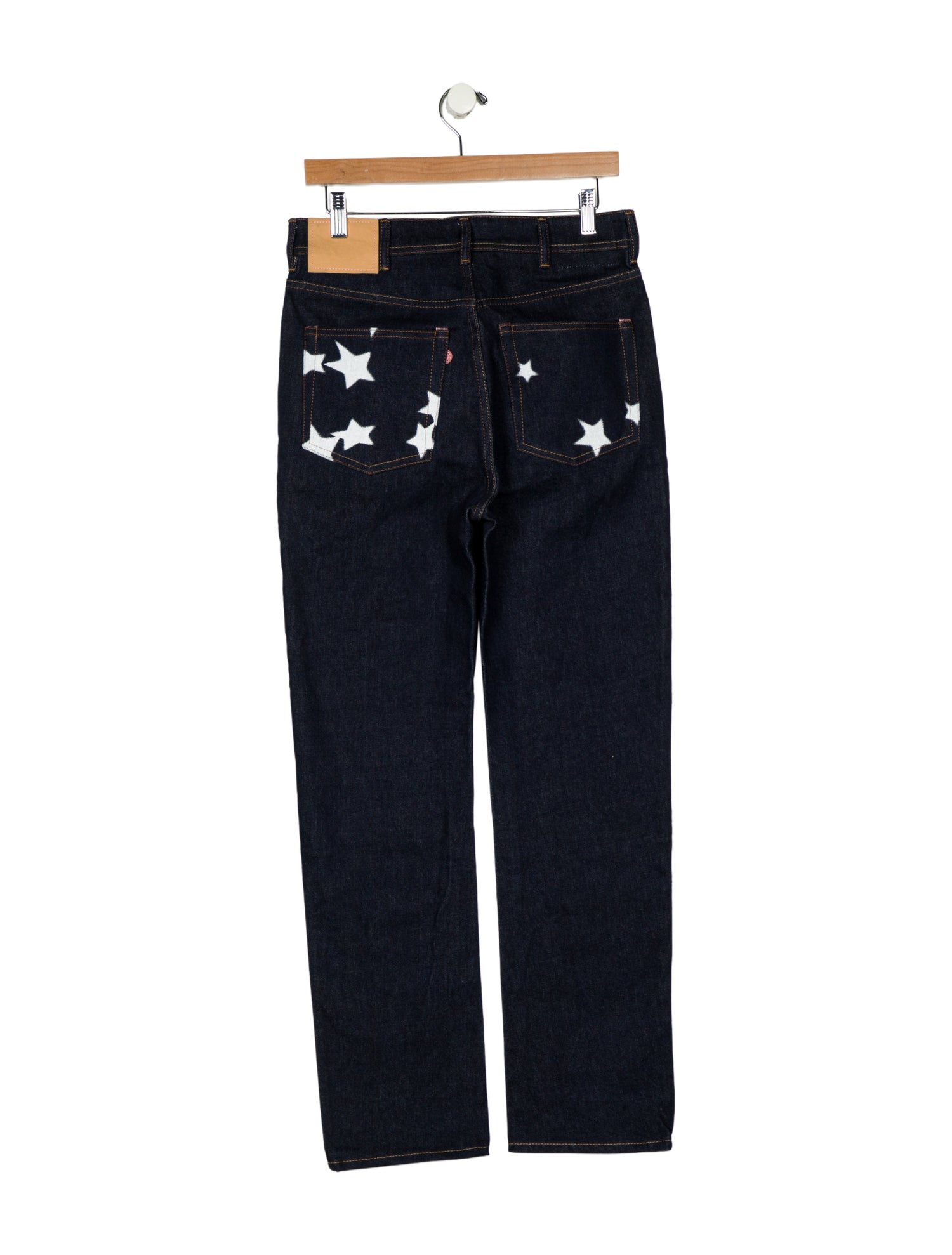 Acne Studios High-Rise Straight Leg Jeans