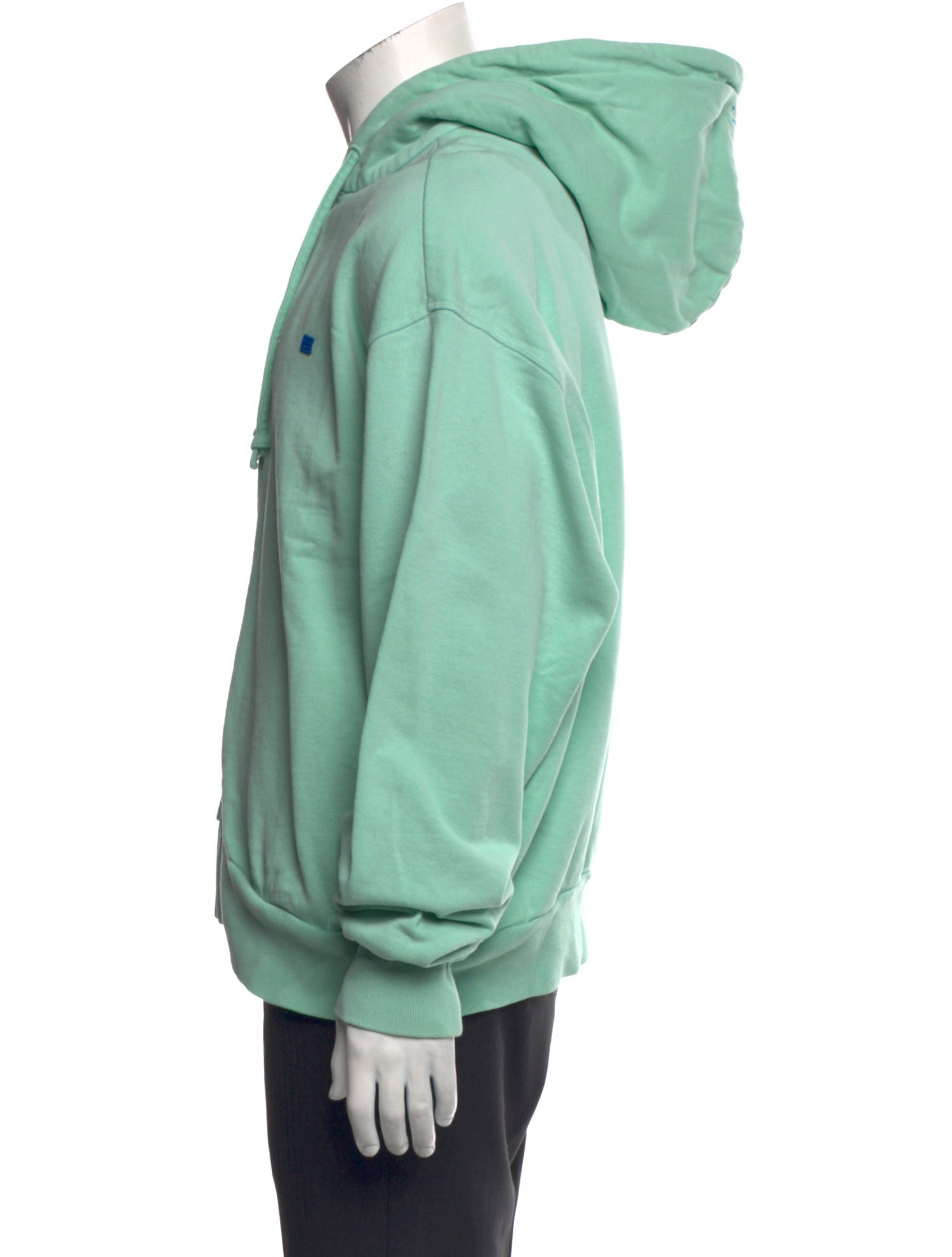 Acne Studios V-Neck Long Sleeve Hoodie