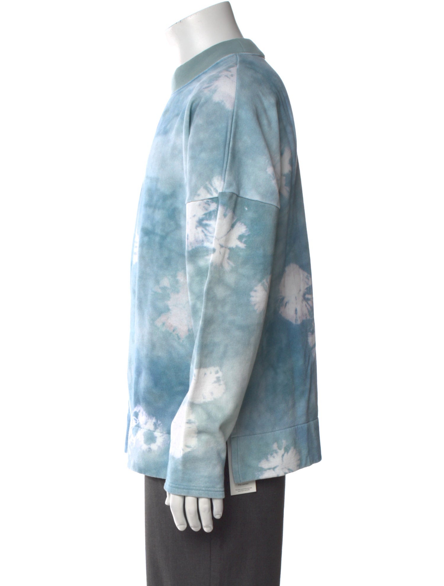 Acne Studios Tie-Dye Print Long Sleeve Shirt