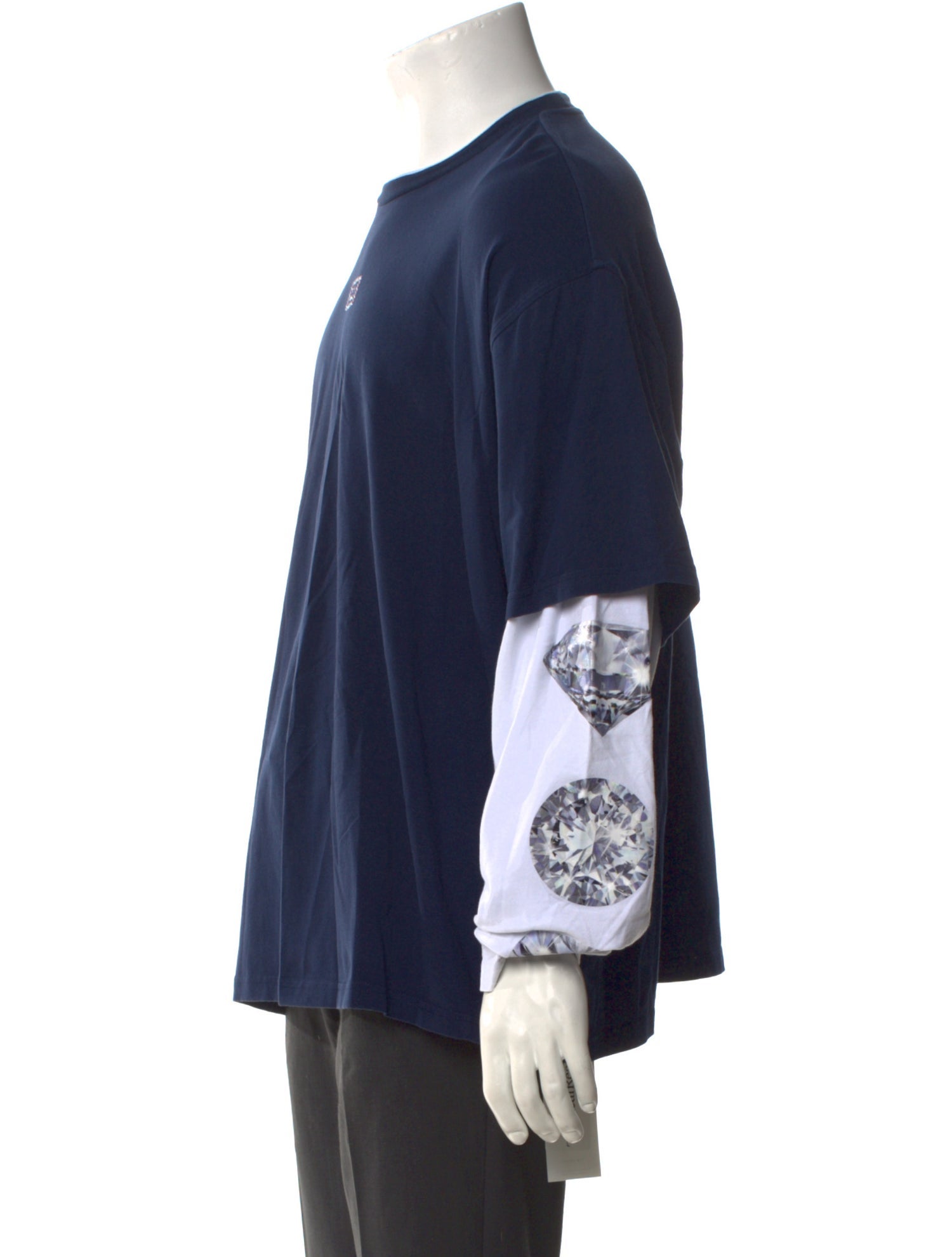 Acne Studios Graphic Print Crew Neck T-Shirt