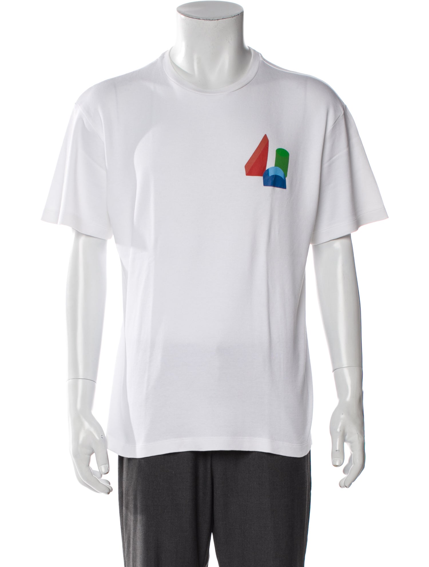 Acne Studios Graphic Print Crew Neck T-Shirt