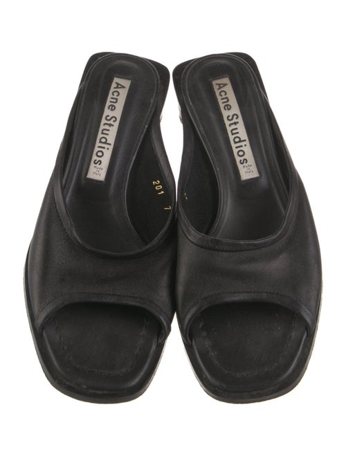 Acne Studios Leather Slides