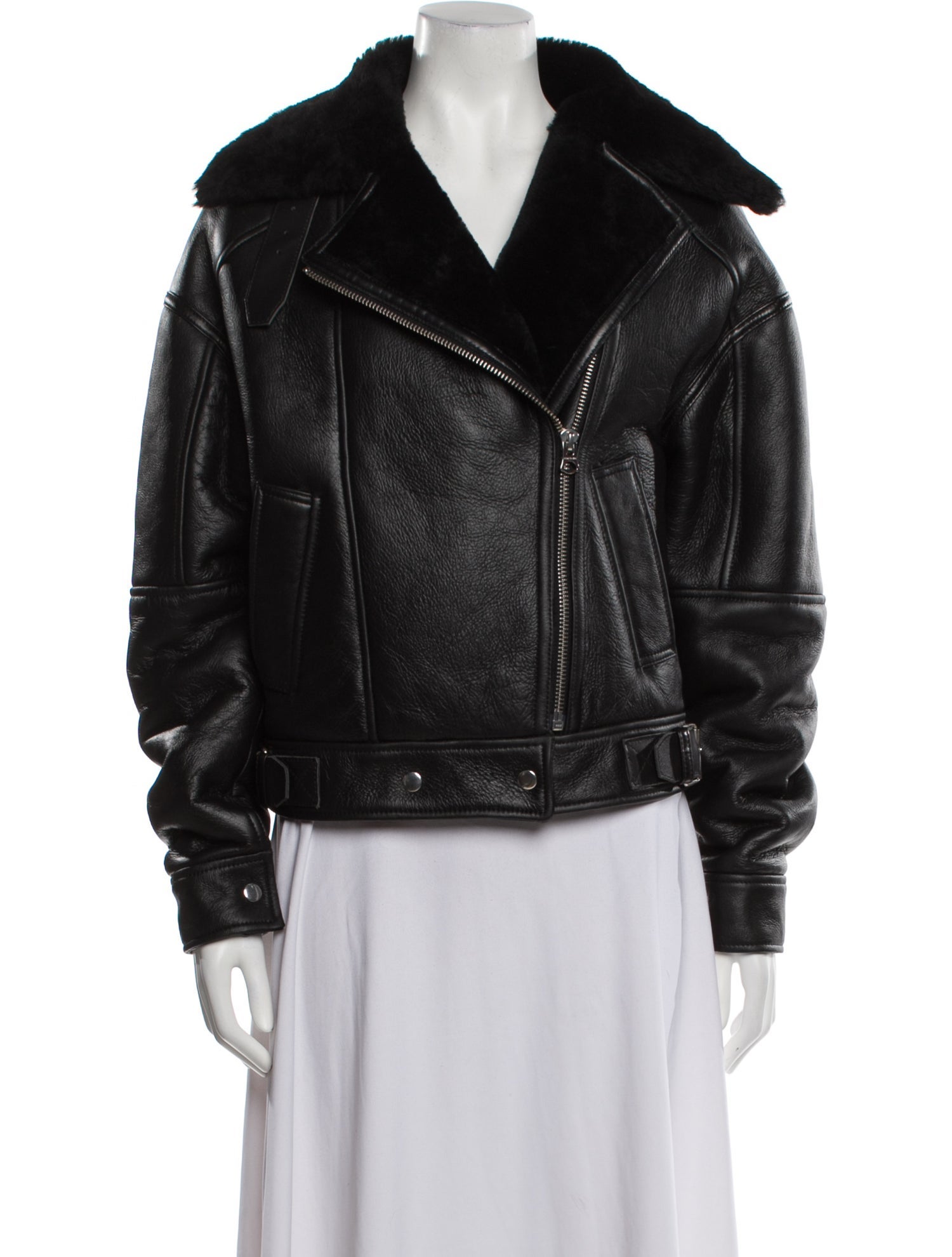 Acne Studios Shearling Fur Jacket