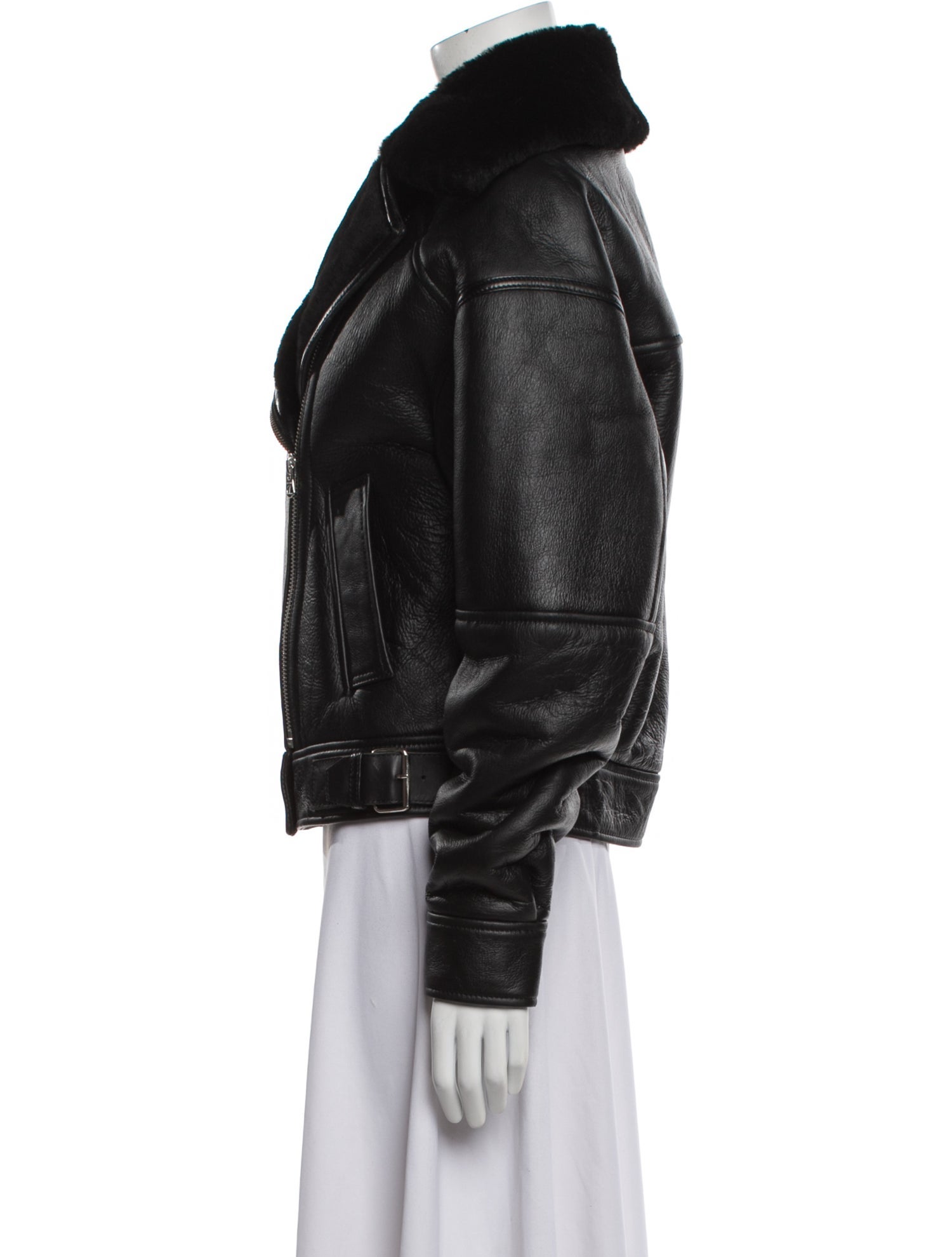 Acne Studios Shearling Fur Jacket