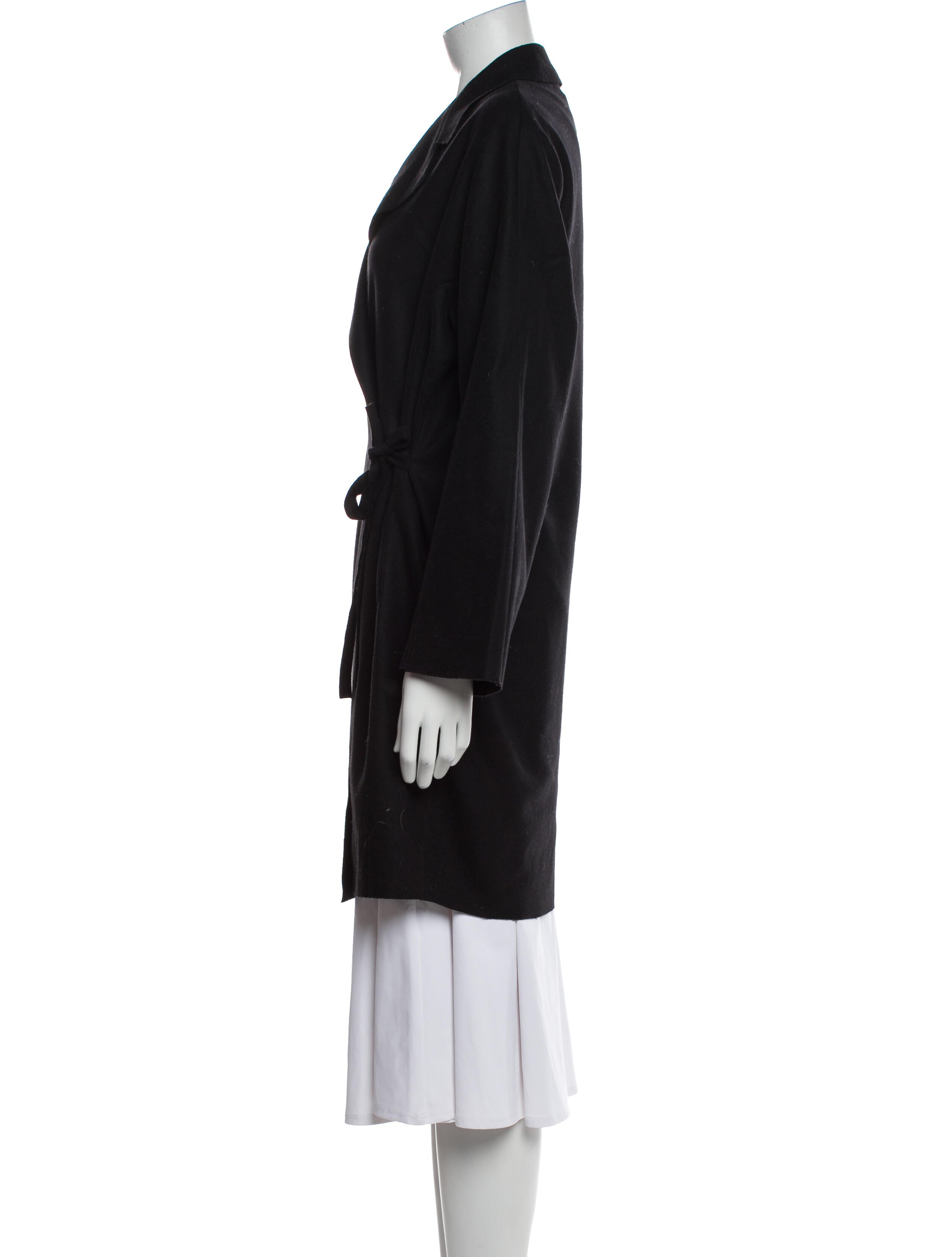 Acne Studios Wool Faux Fur Coat