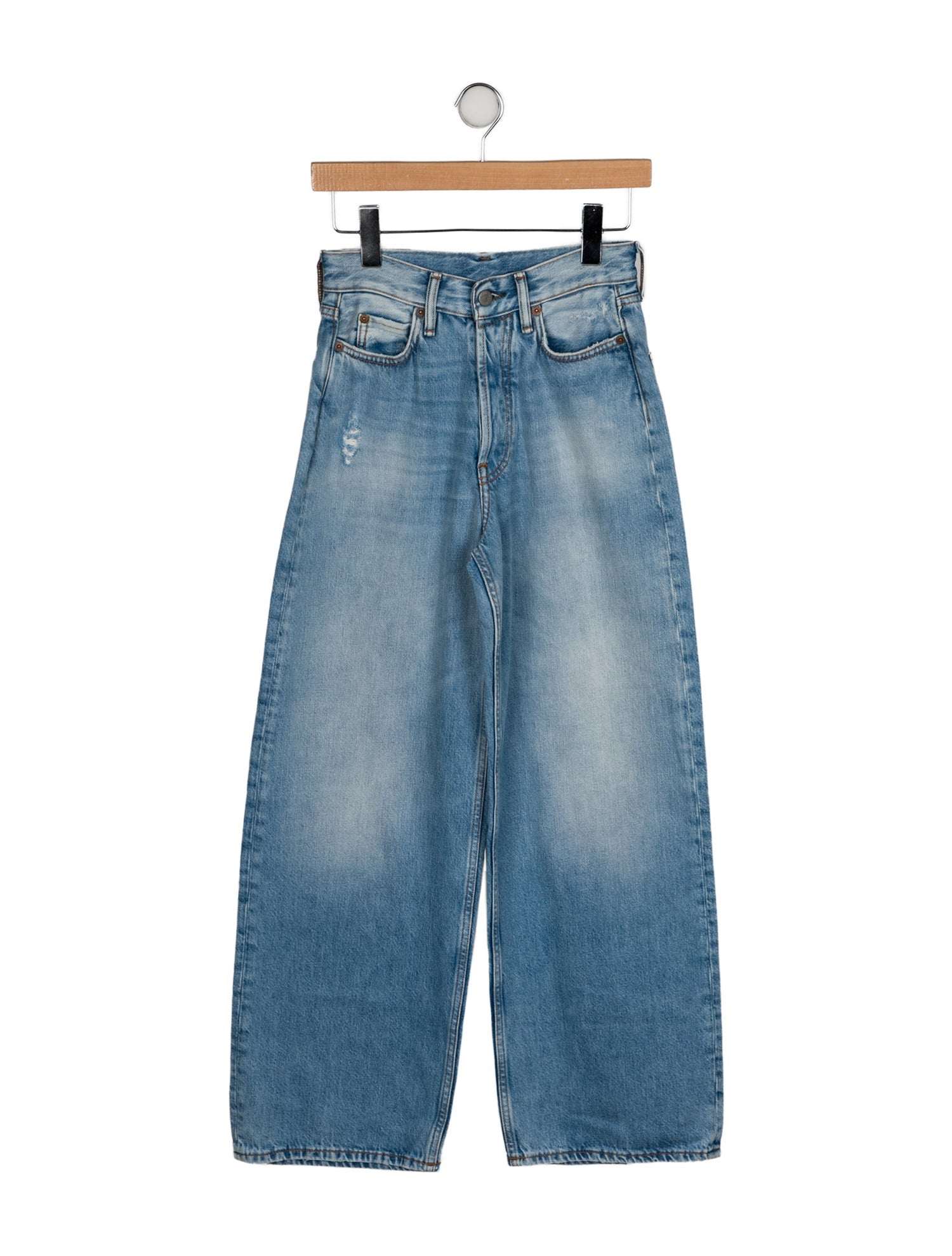 Acne Studios High-Rise Wide Leg Jeans