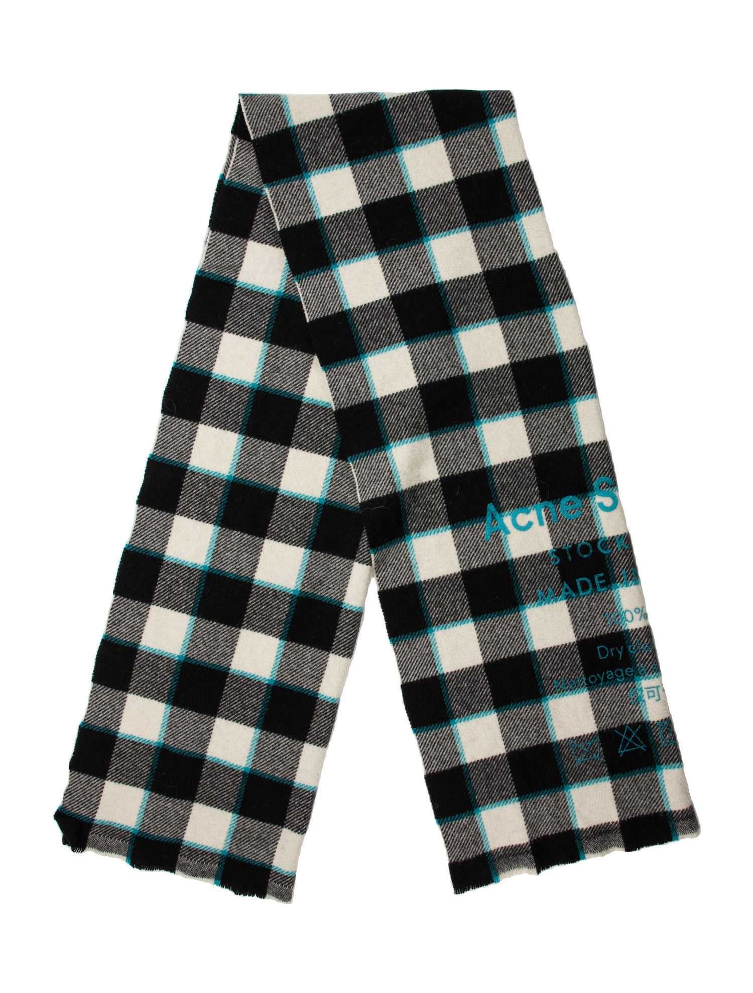 Acne Studios Wool Striped Scarf