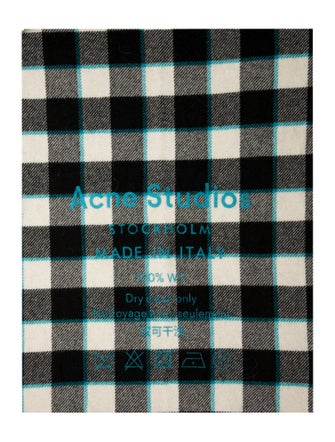 Acne Studios Wool Striped Scarf