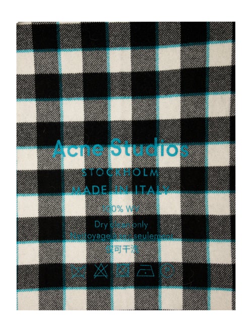 Acne Studios Wool Striped Scarf