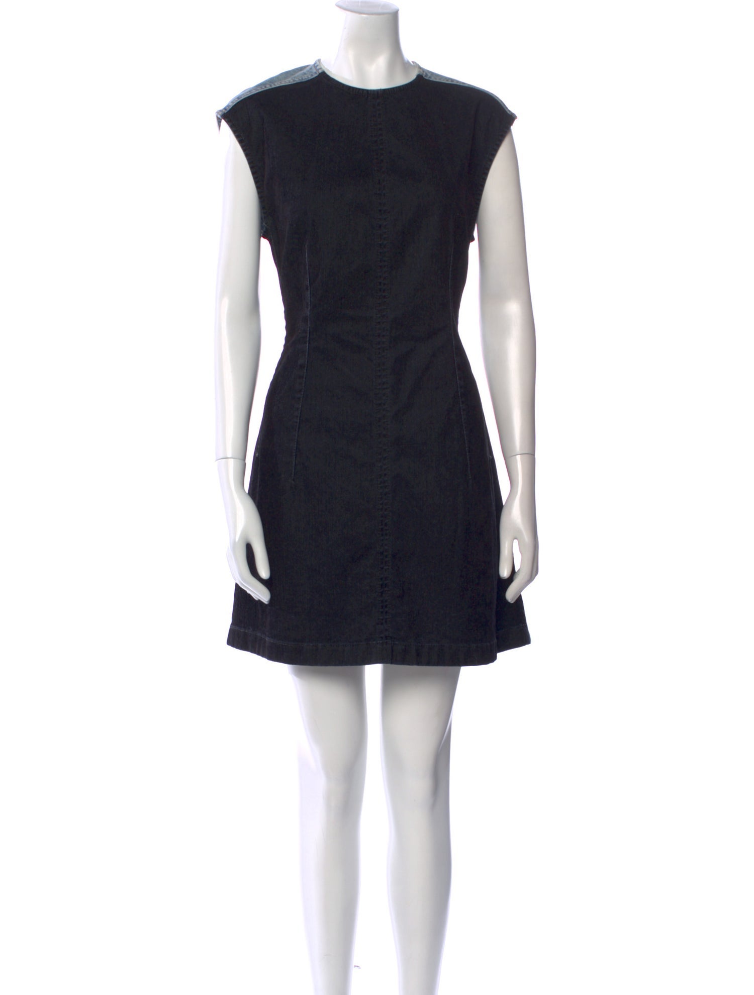 Acne Studios Crew Neck Mini Dress