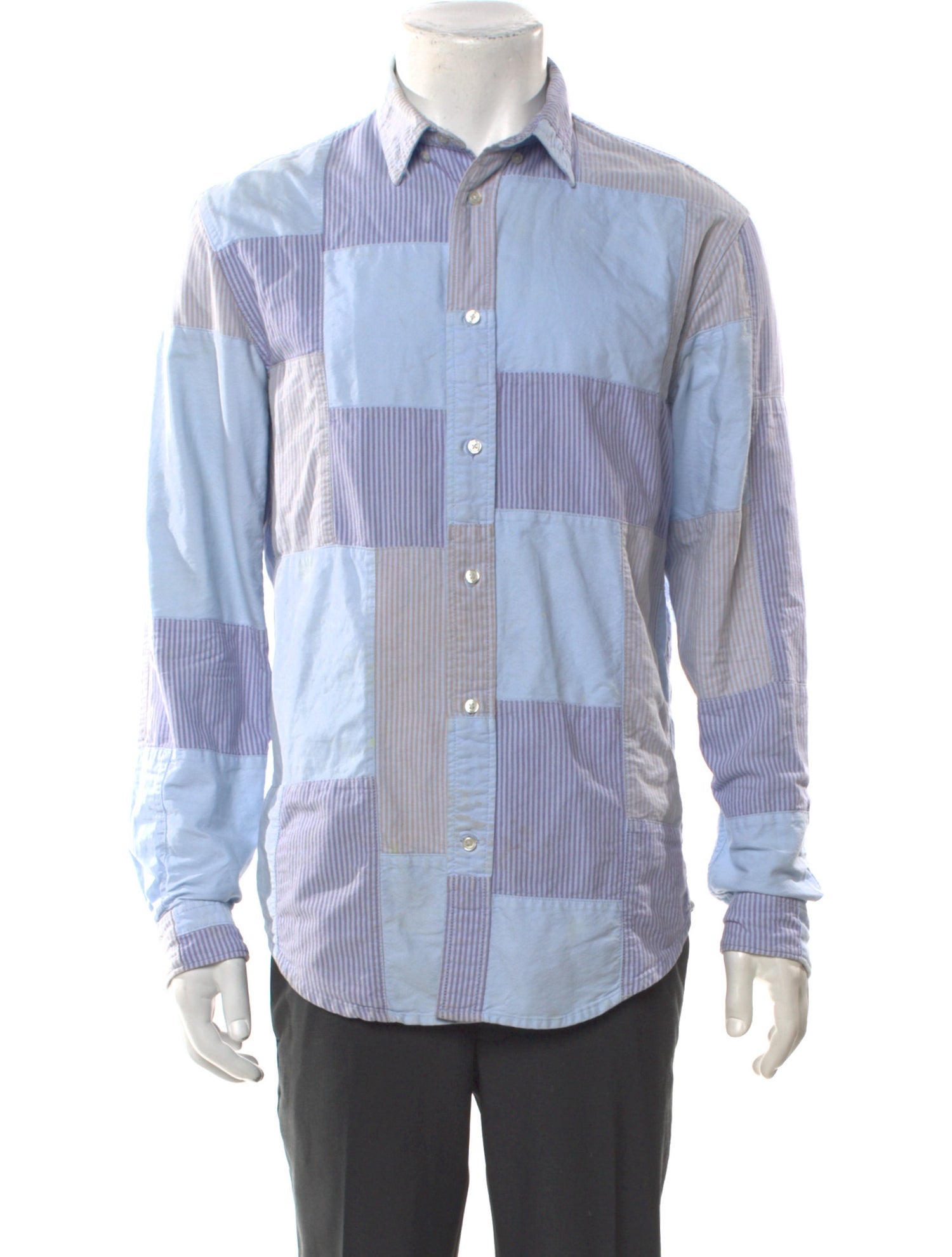 Acne Studios Striped Long Sleeve Shirt