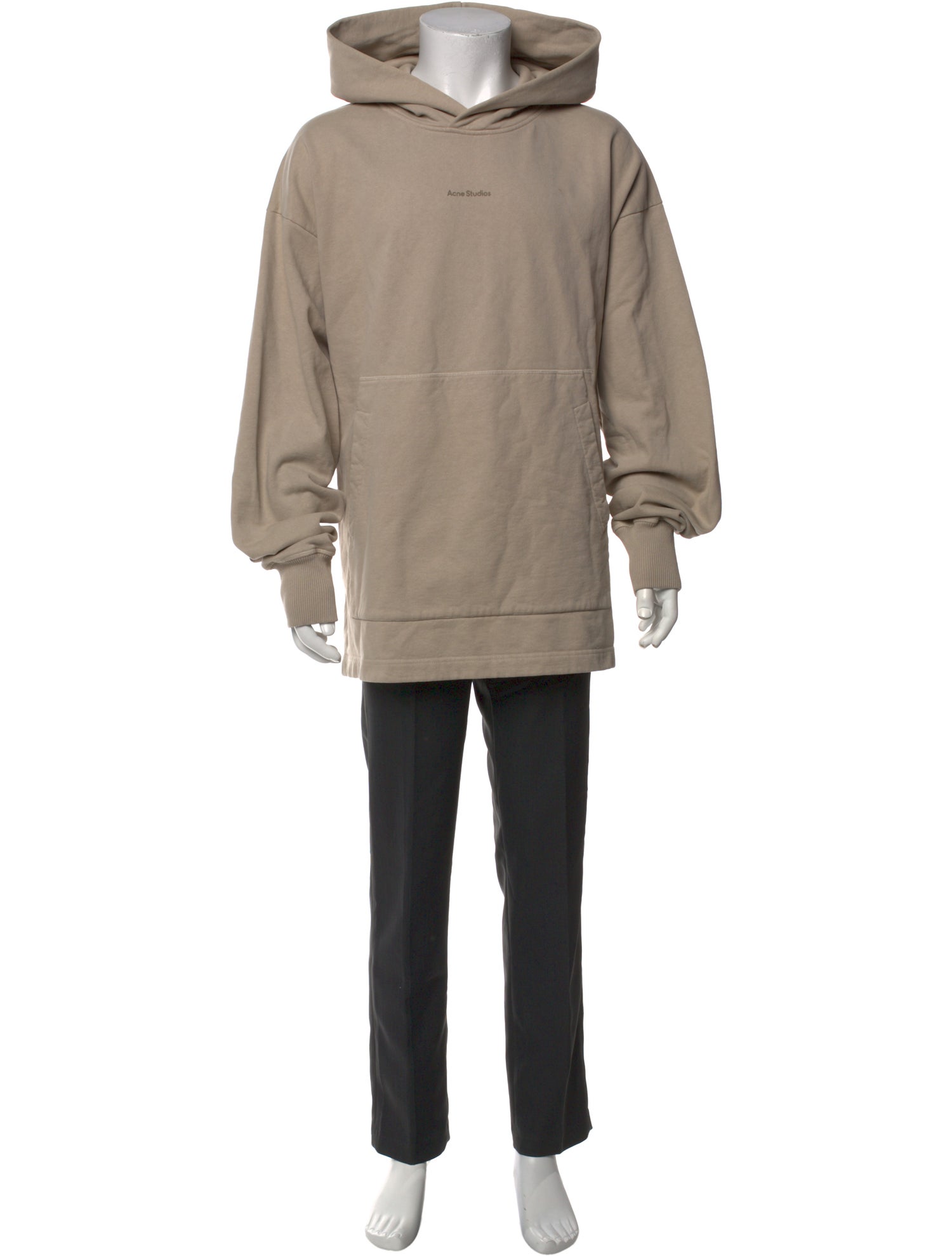 Acne Studios Graphic Print Crew Neck Hoodie
