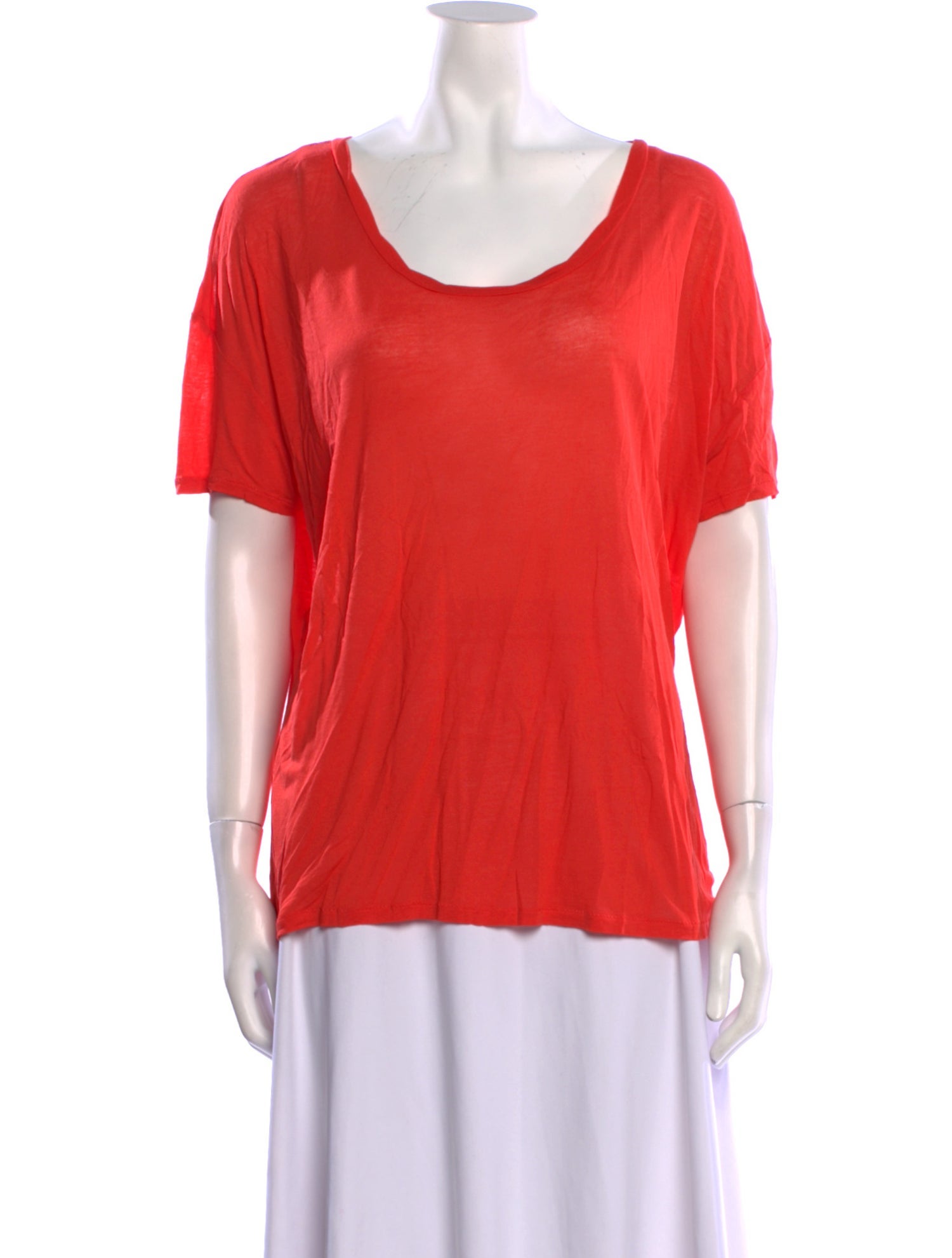 Acne Studios Scoop Neck Short Sleeve T-Shirt