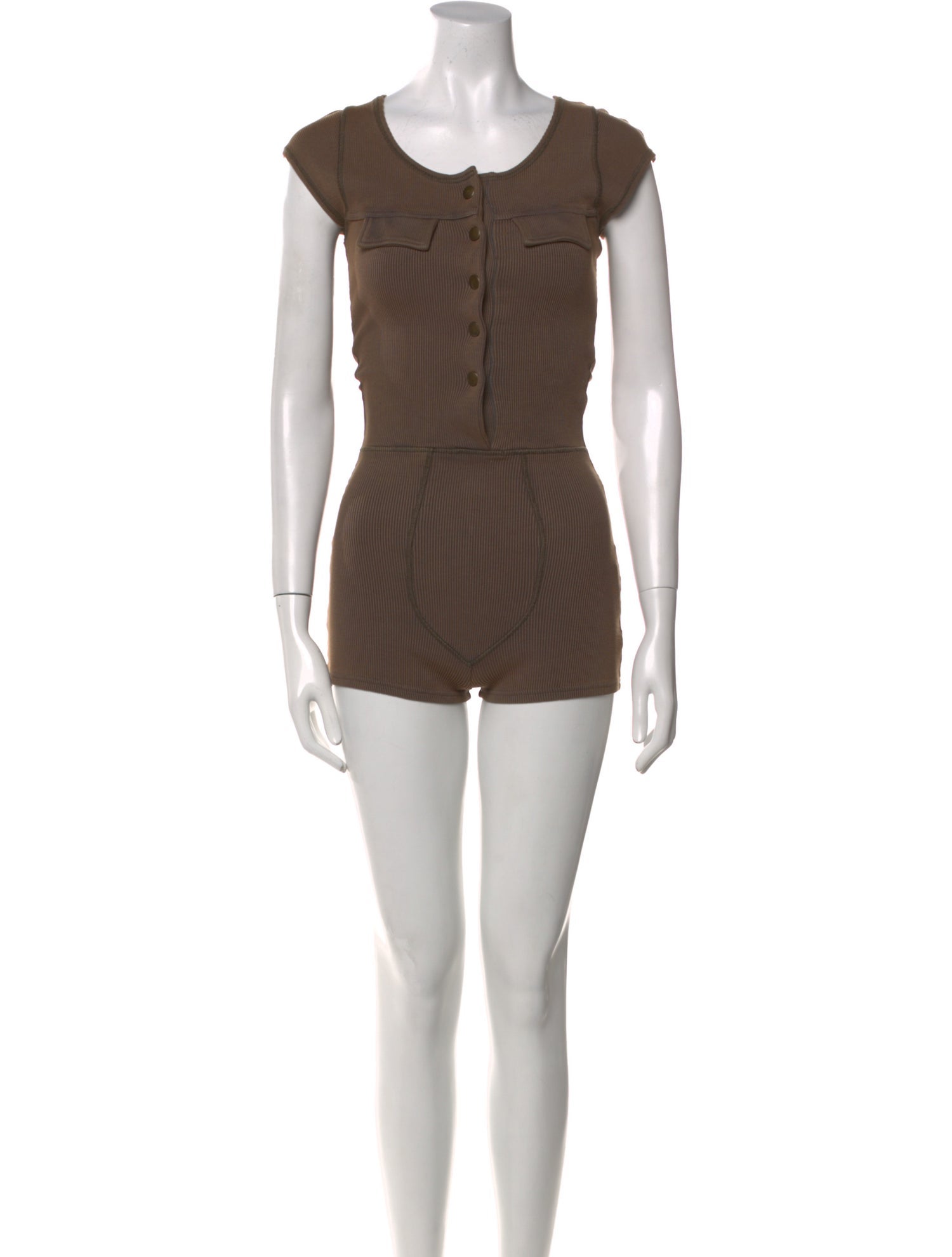 Acne Studios Scoop Neck Romper