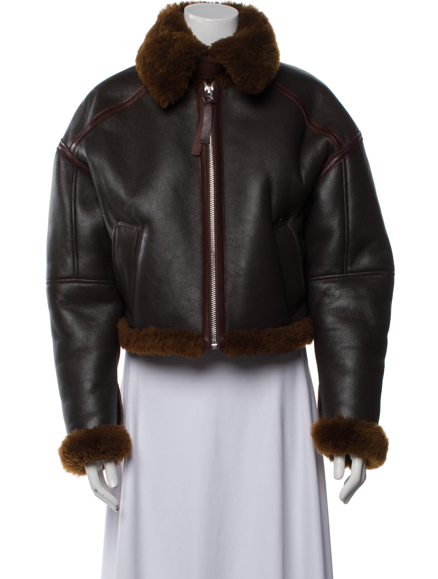 Acne Studios Shearling Fur Jacket