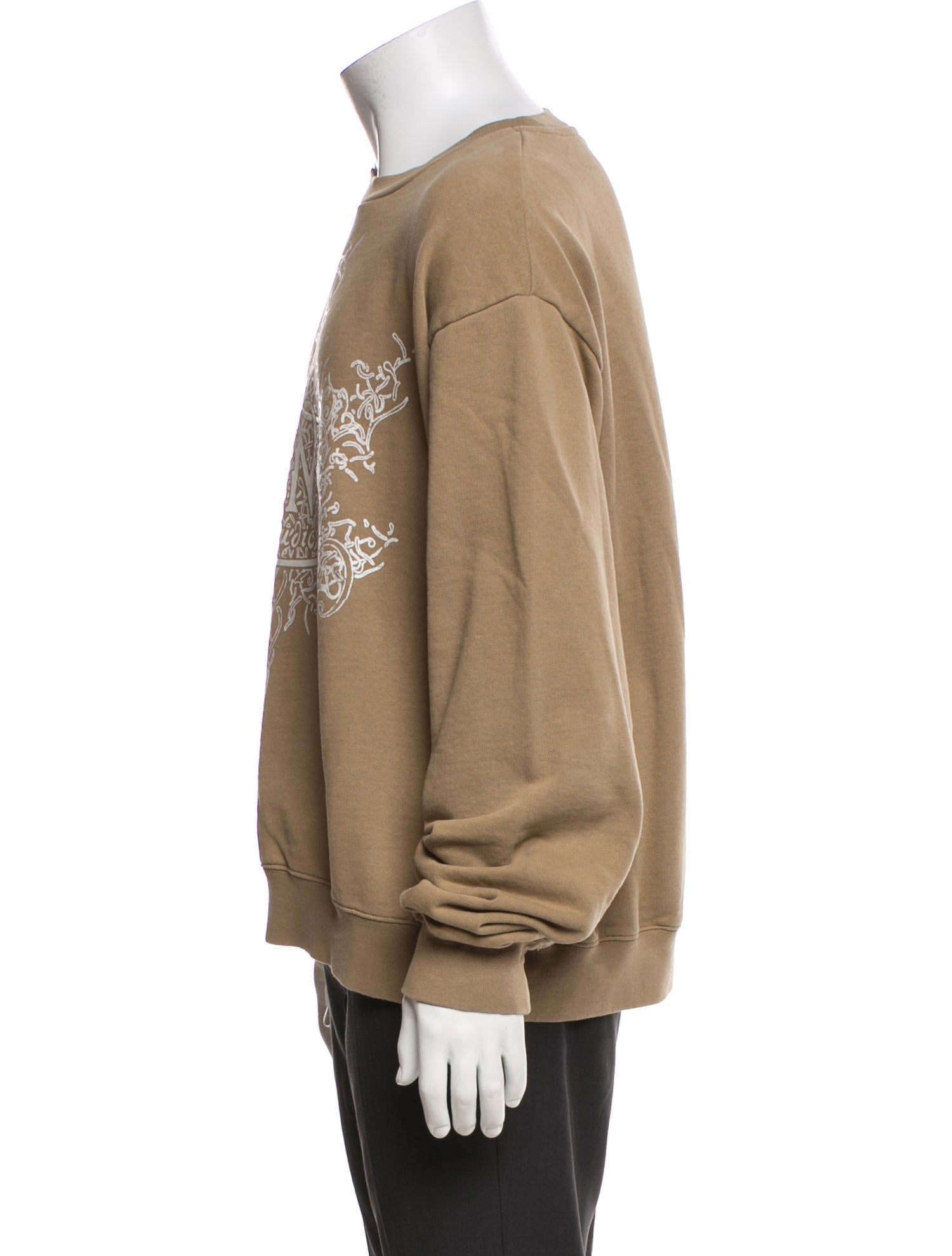 Acne Studios Graphic Print Crew Neck Sweatshirt