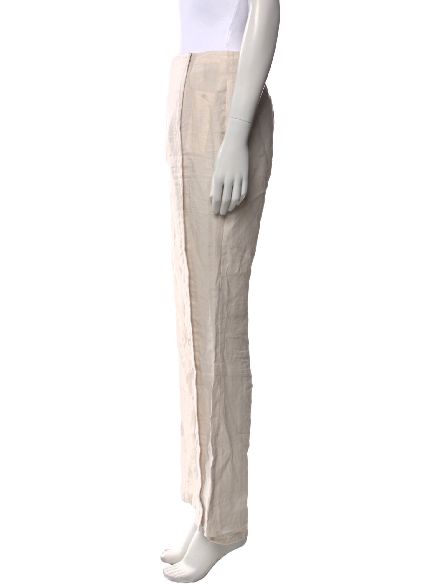 Acne Studios Linen Wide Leg Pants