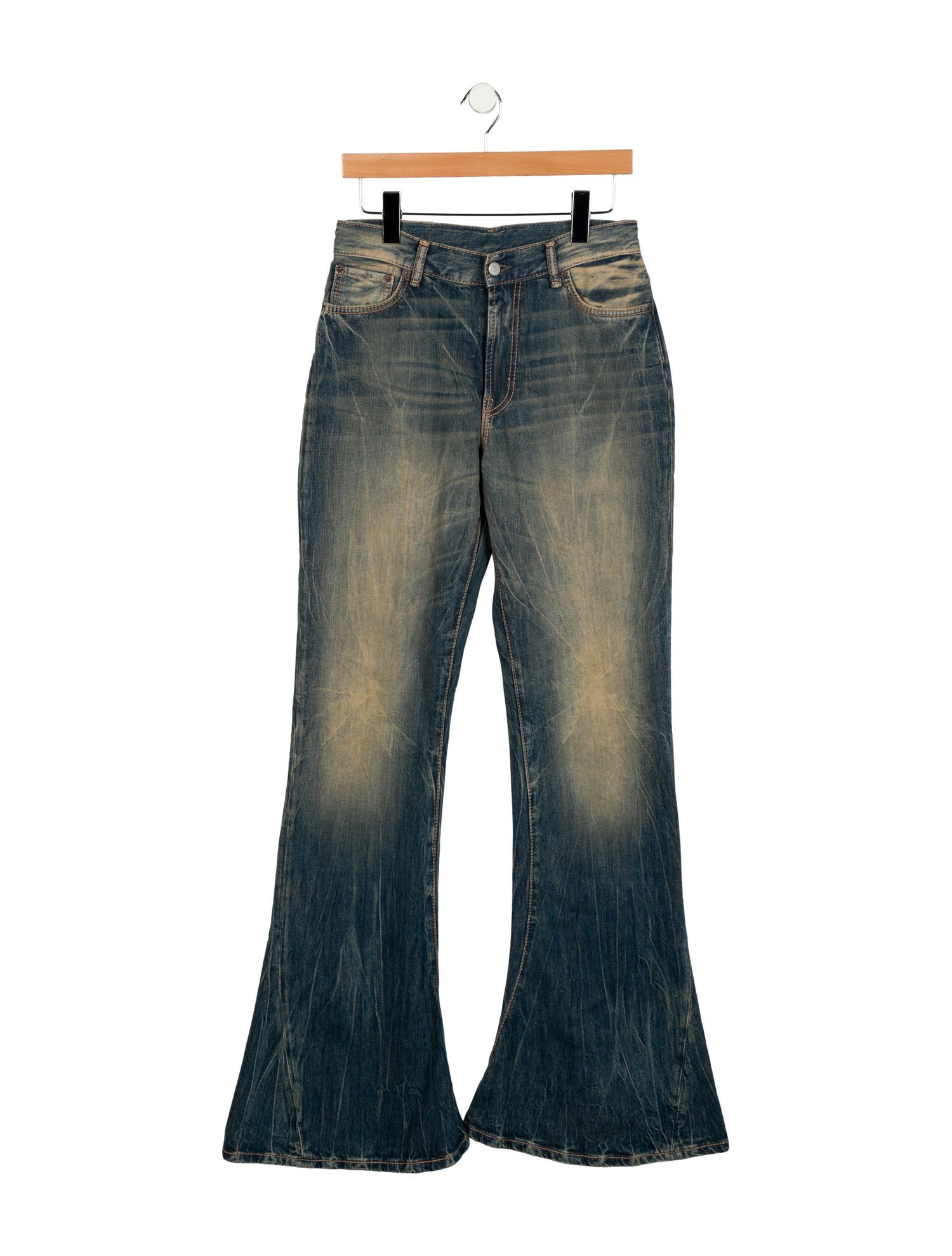 Acne Studios Mid-Rise Wide Leg Jeans