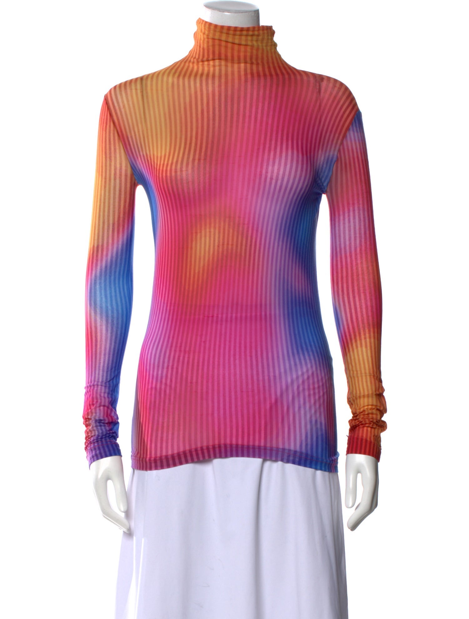 Acne Studios Nylon Striped Top