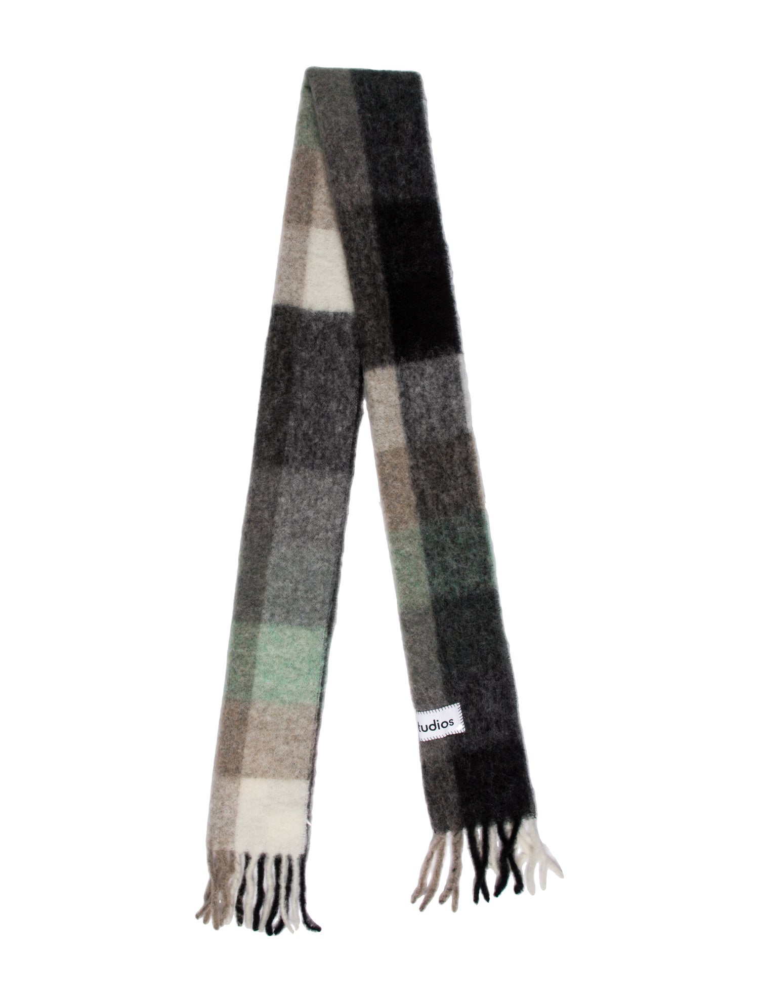 Acne Studios Alpaca Striped Scarf w/ Tags