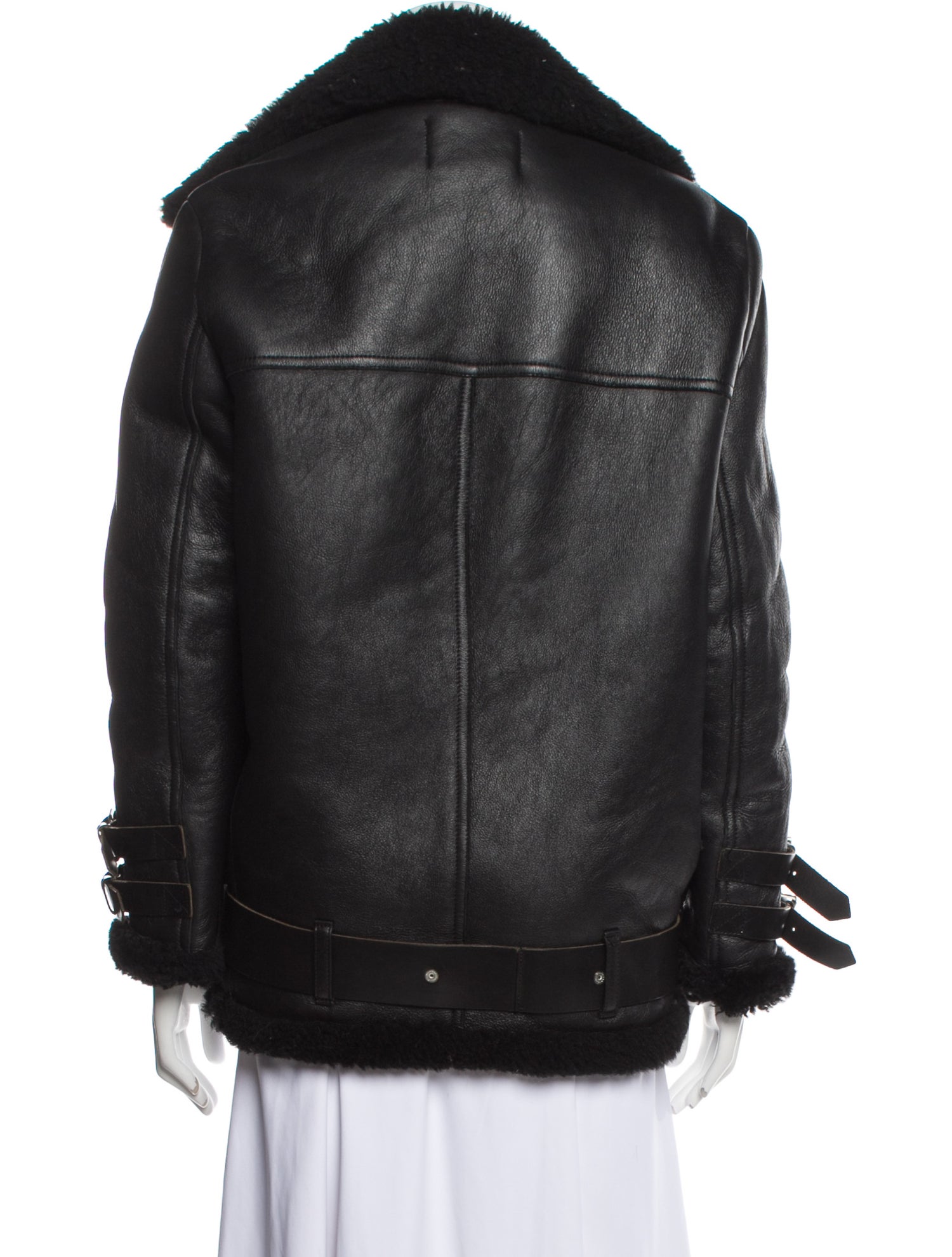 Acne Studios Shearling Faux Fur Jacket