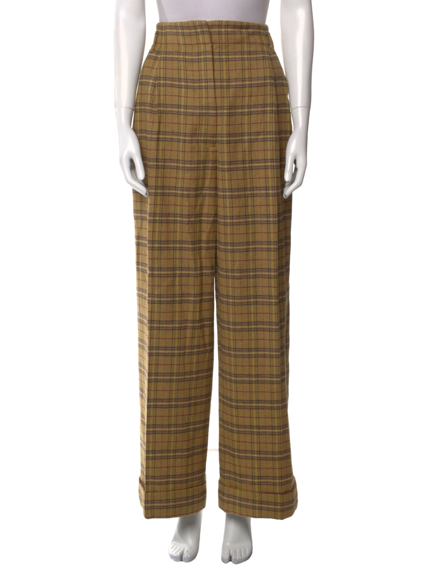 Acne Studios Wool Wide Leg Pants