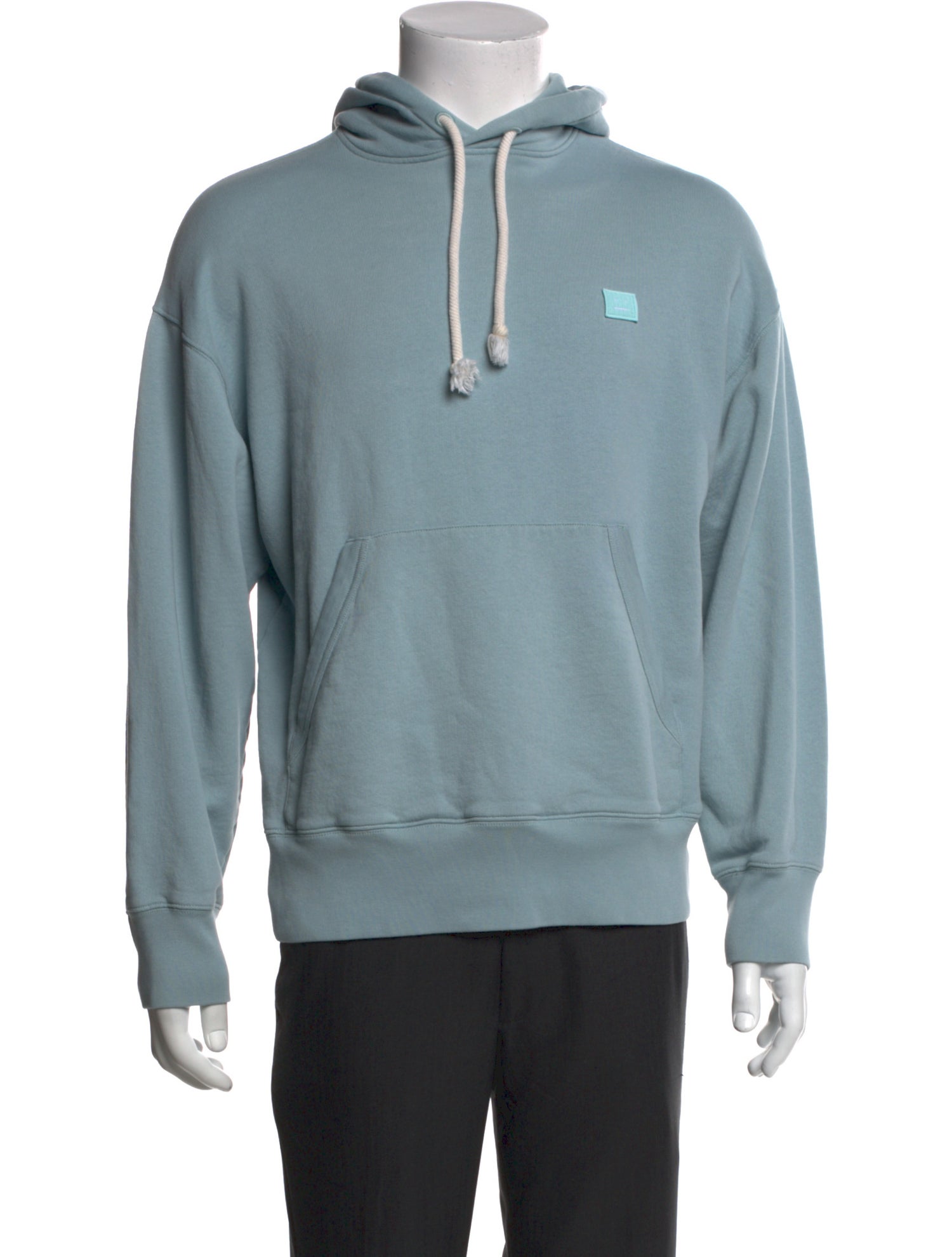 Acne Studios Mock Neck Long Sleeve Hoodie